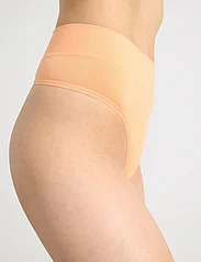 Lindex - Brief Thong high Seamless Joy - saumattomat alushousut - light orange - 4