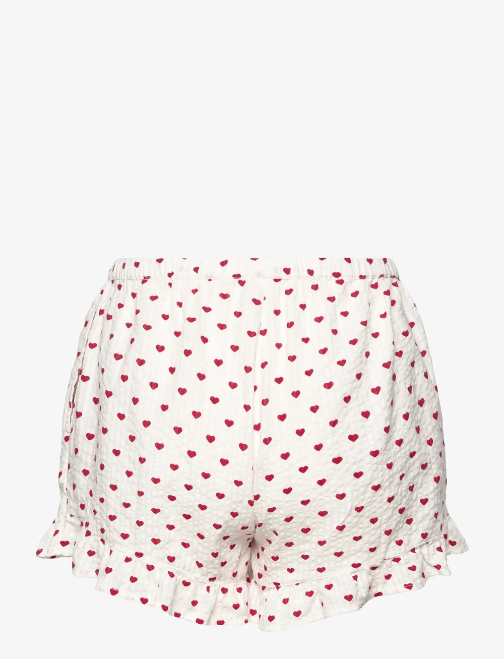 Lindex - Pyjama shortsset seersucker - pidžaamad - red - 4