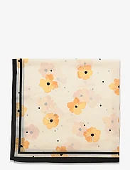 Lindex - Scarf Flower and dot 60x60 - off white - 1