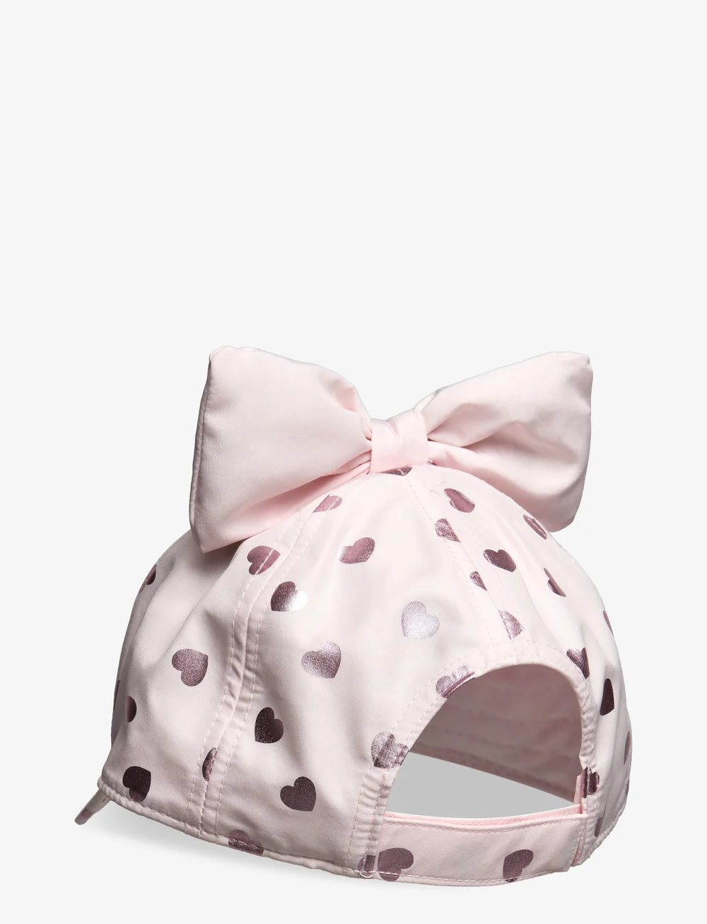 PINK CAP WITH ROUNDED PEAK, BABY PINK CAP WITH ROUNDED PEAK, BABY