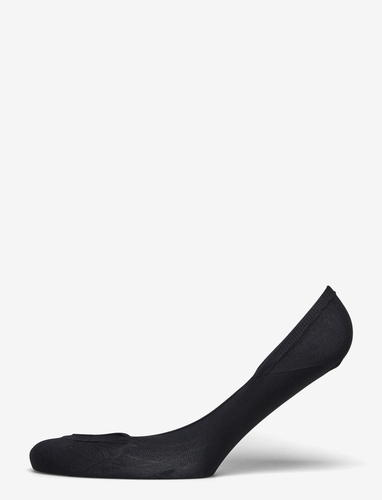 Lindex - sock invisible 3 p solid - ankle socks - black - 3