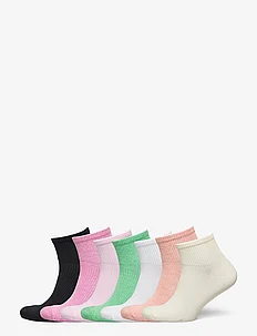 Sock high ankle 7 p strong col, Lindex