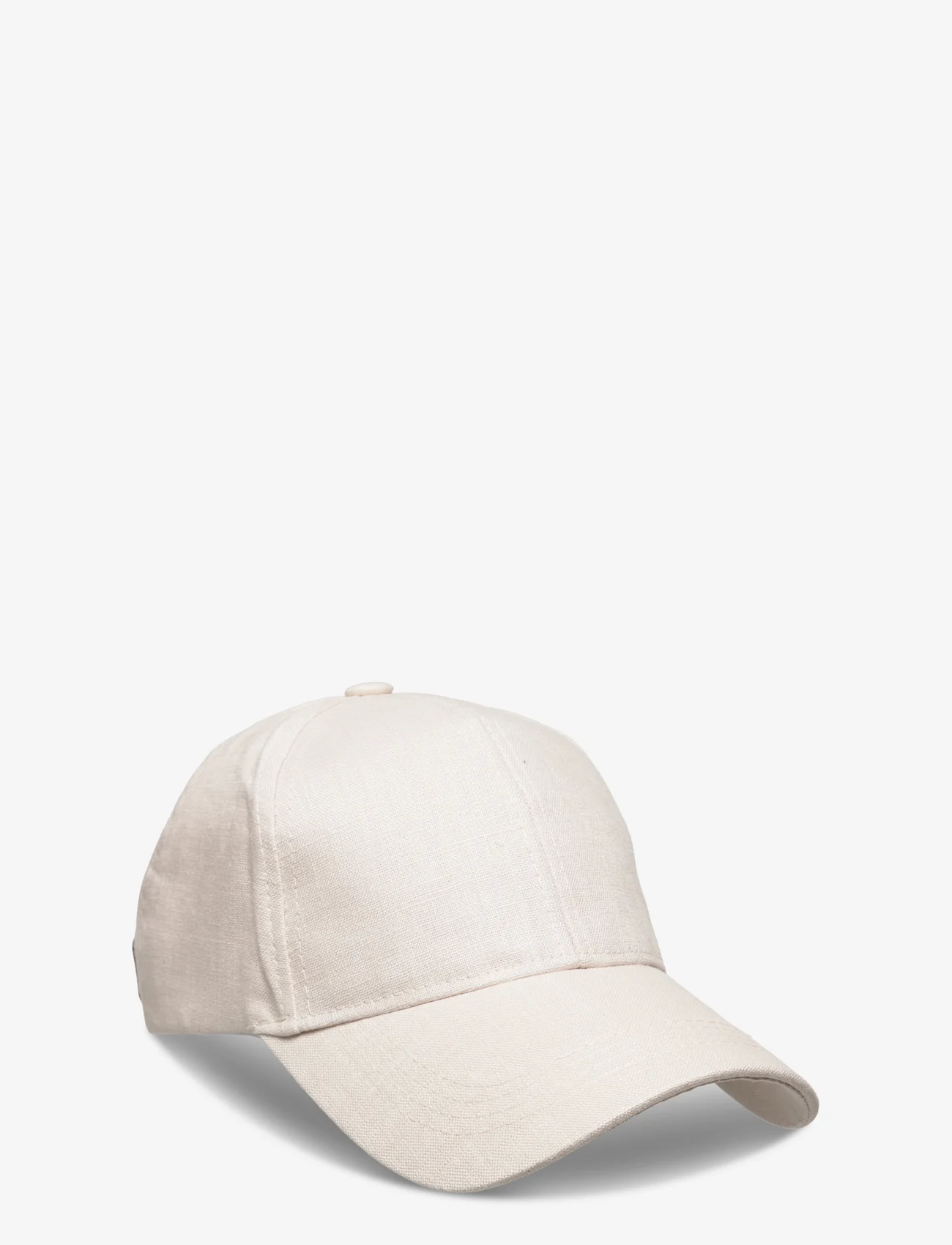 Lindex - Linen cap basic style - laagste prijzen - light beige - 0