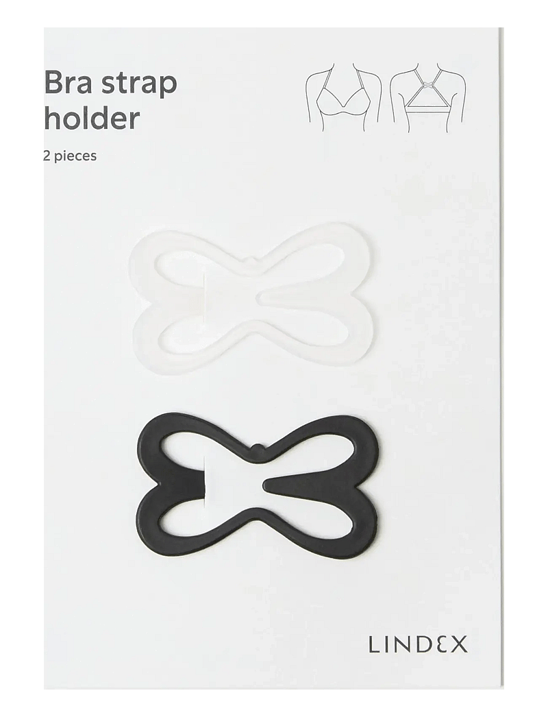 Lindex - bra strap holder - bh accessoarer - transparent - 0