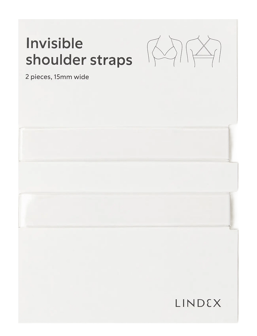 Lindex - Invisible shoulder straps 15 mm - bh-zubehör - transparent - 0