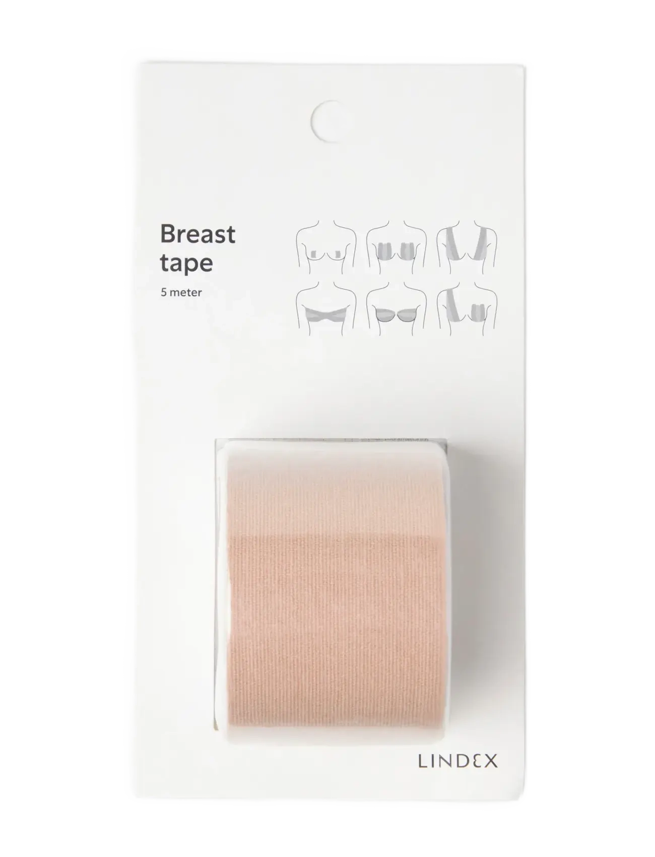 Lindex Breast Tape, Kvinder, Bryst Tape, Beige, Str: ONE SIZE