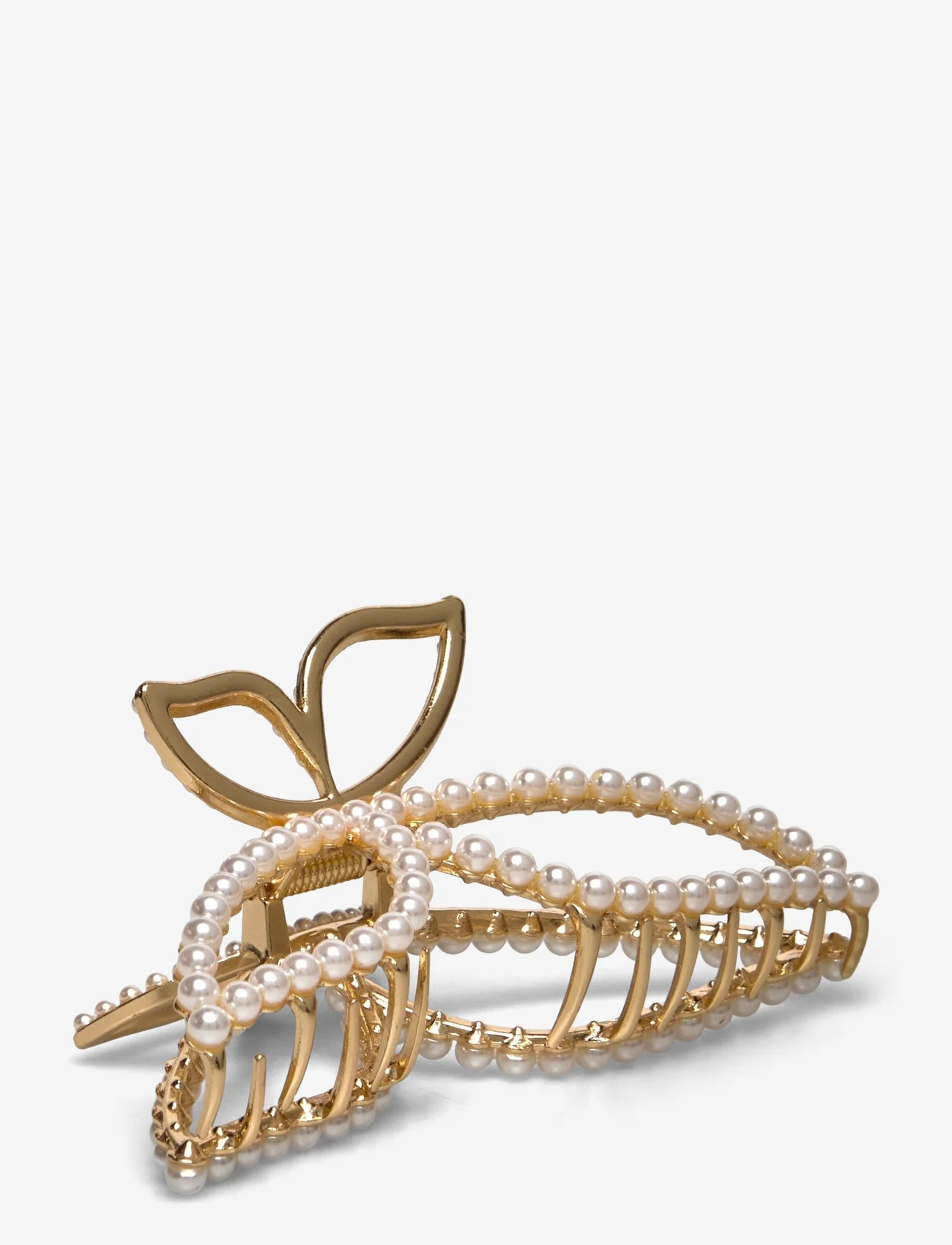 Lindex - Hairgrip butterfly pearls - zemākās cenas - gold - 1