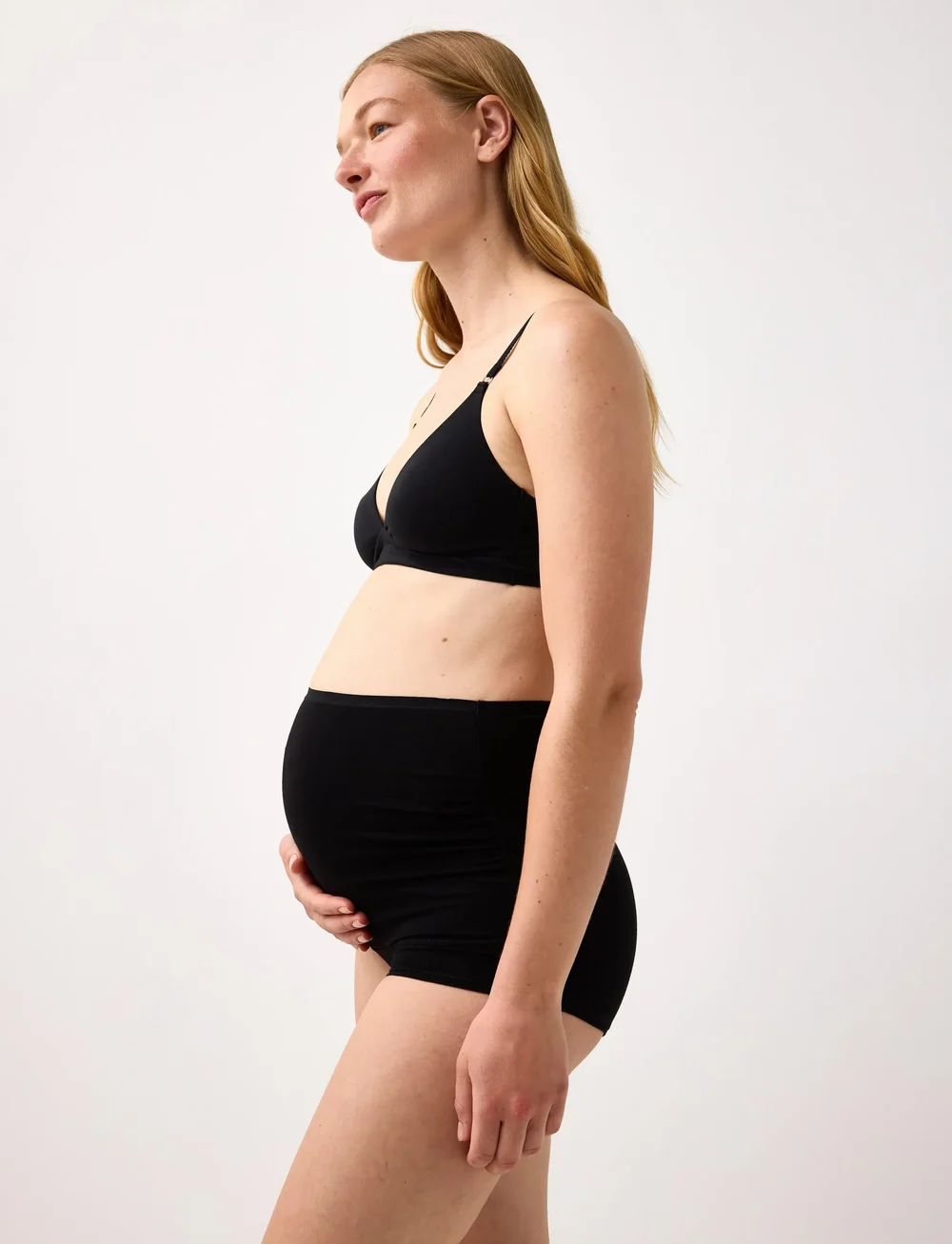 Lindex - Maternity briefs 3 p cotton - unterwäsche - beige - 0
