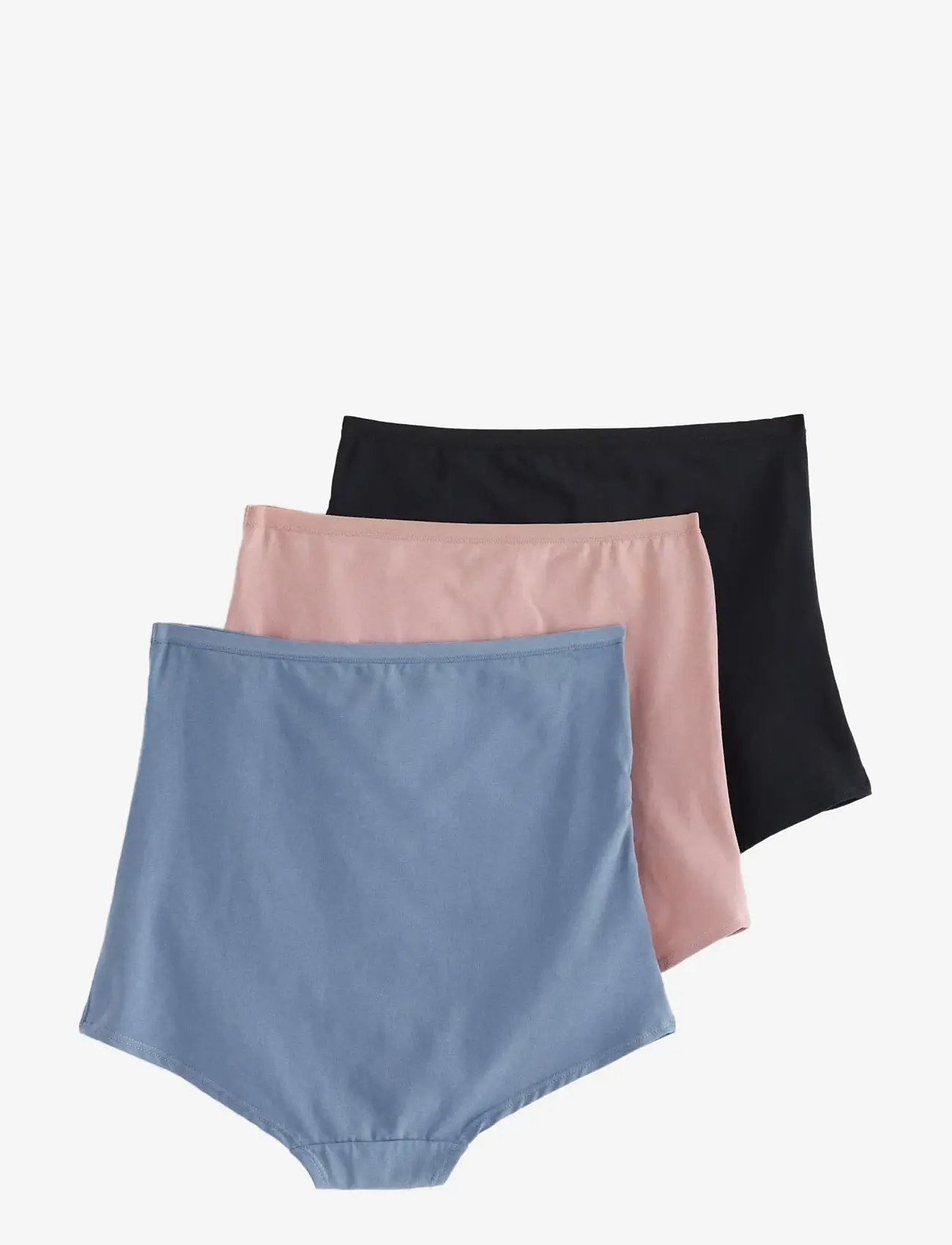 Lindex - Maternity briefs 3 p cotton - unterwäsche - dark dusty blue - 2