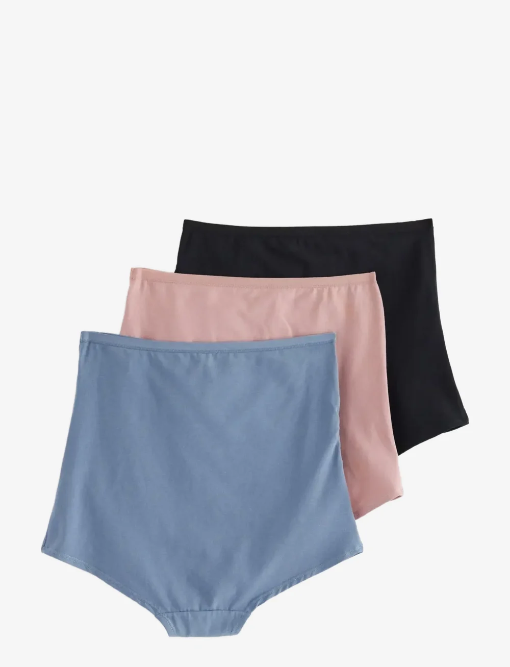 Lindex - Maternity briefs 3 p cotton - lingerie - dark dusty blue - 2