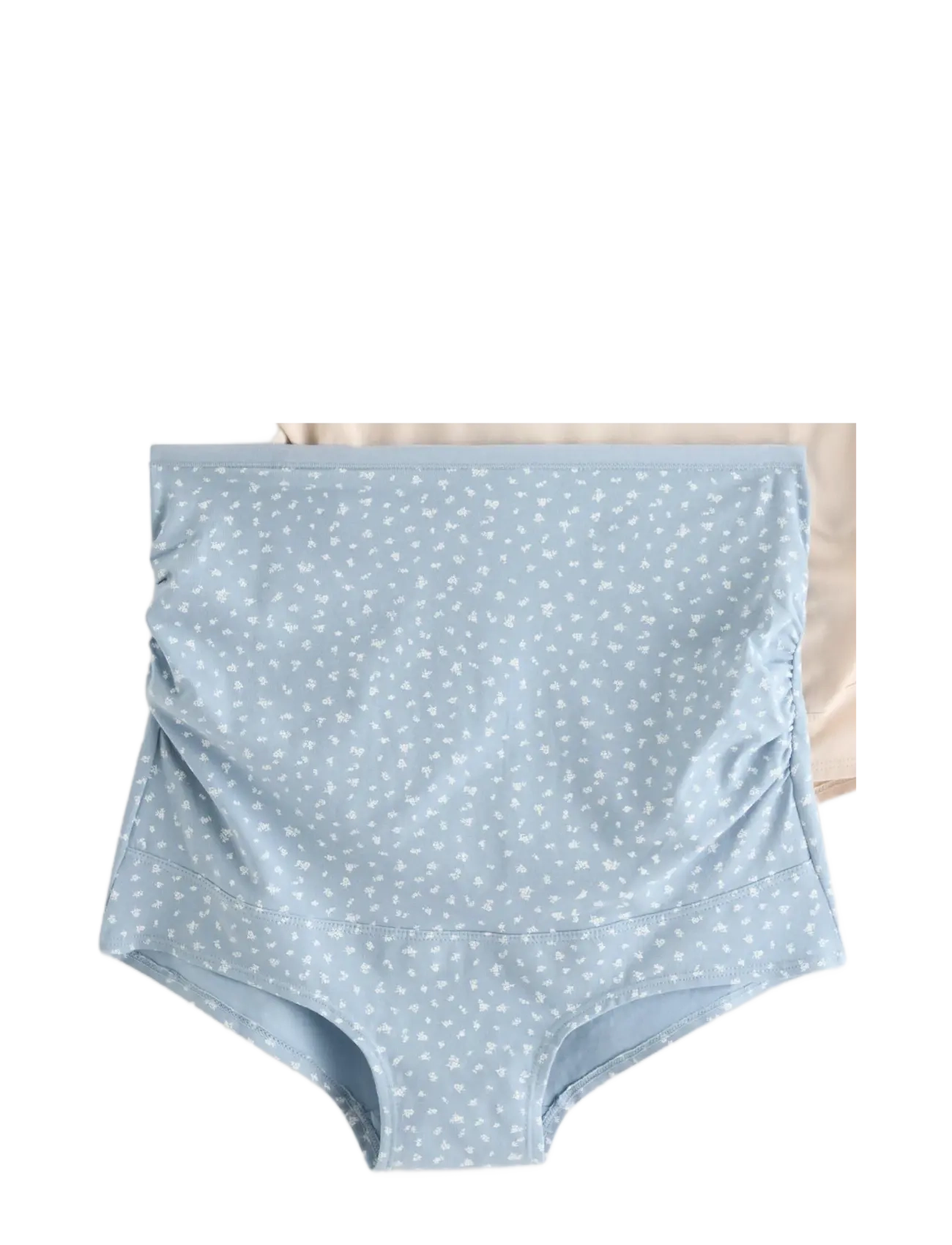 Lindex 3-Pack Maternity Briefs, Kvinder, Højtaljede Ventetrusser, Grå, Str: S