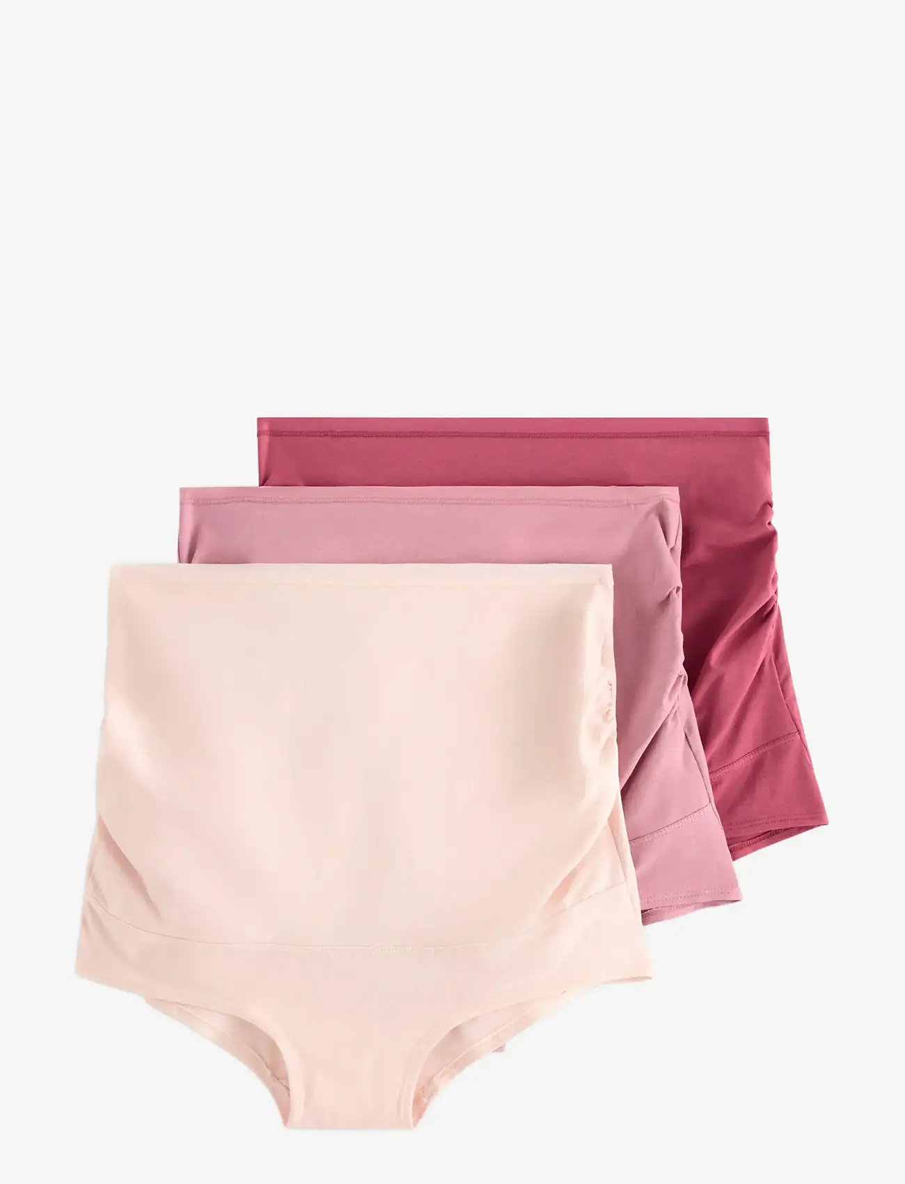 Lindex - 3-pack maternity briefs - undertøj - dark dusty pink - 1