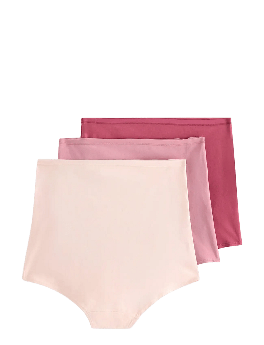 Lindex - 3-pack maternity briefs - unterwäsche - dark dusty pink - 2
