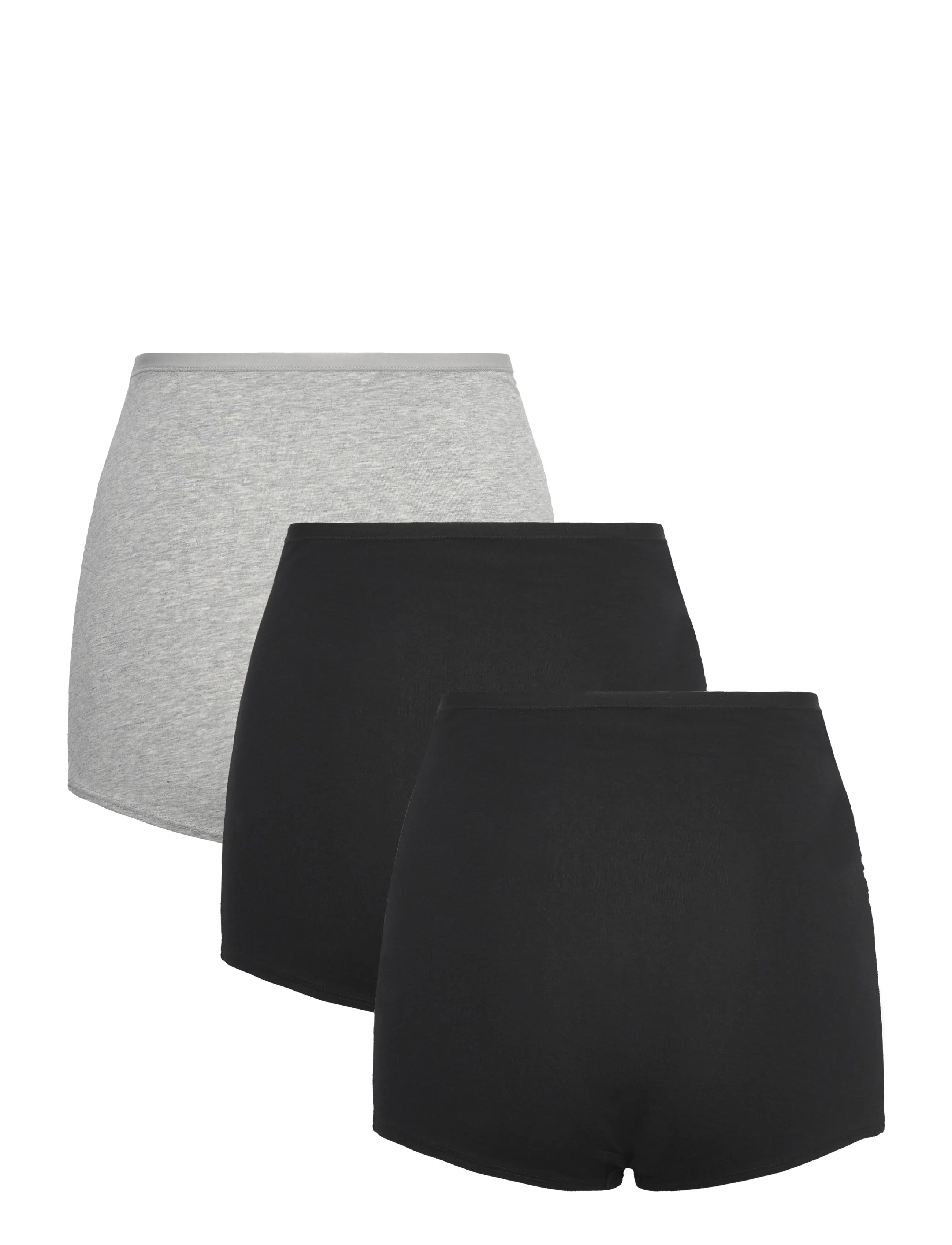 Lindex - 3-pack maternity briefs - lingerie - grey melange - 2