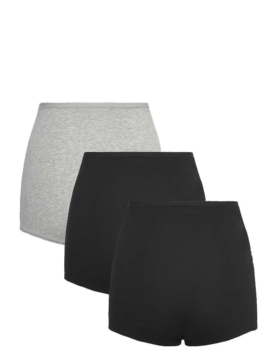 Lindex - 3-pack maternity briefs - aluspesu - grey melange - 2