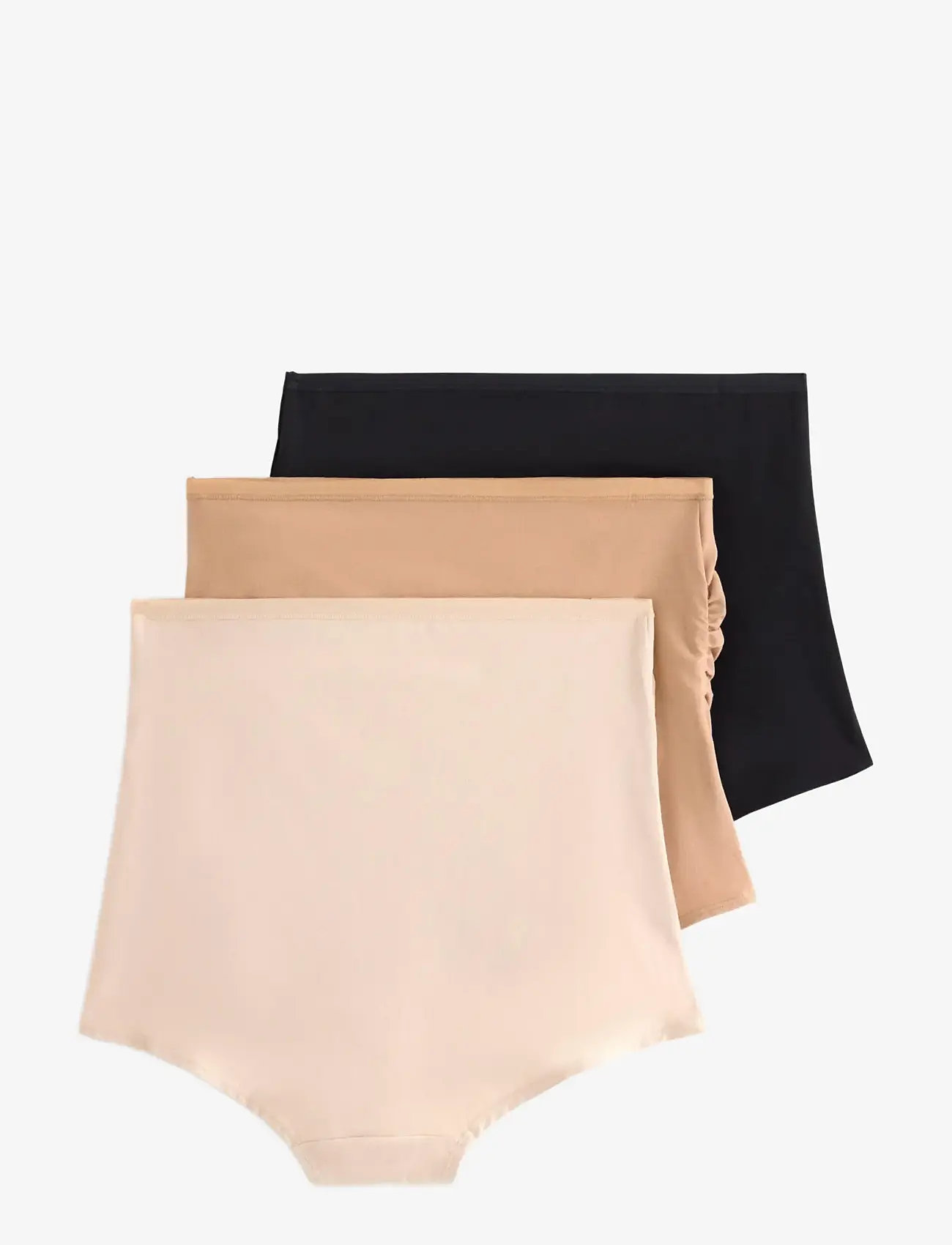 Lindex - 3-pack maternity briefs - undertøj - light beige - 2
