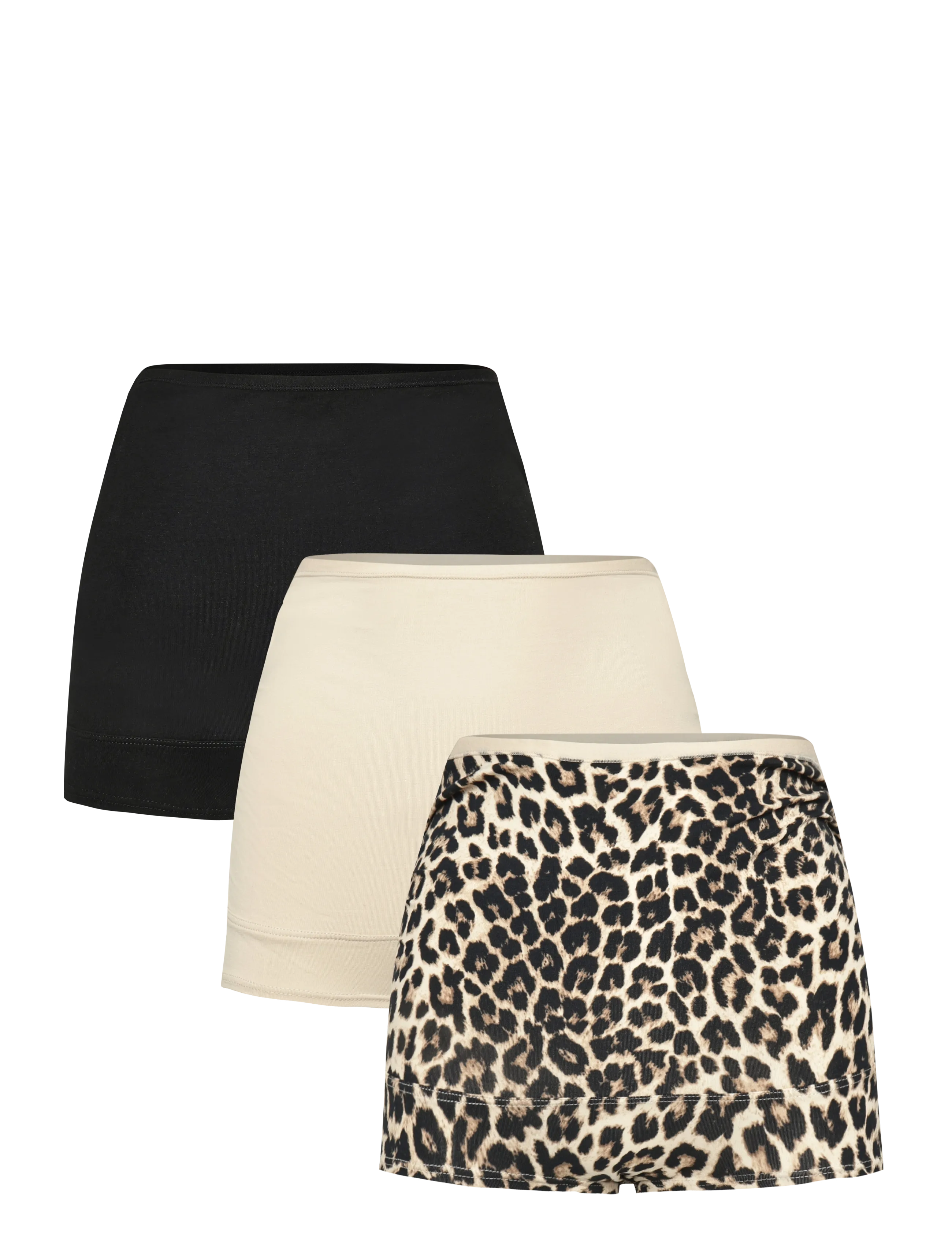 Lindex 3-pack maternity briefs - Midi & Maxi Slips - LIGHT BROWN / beige