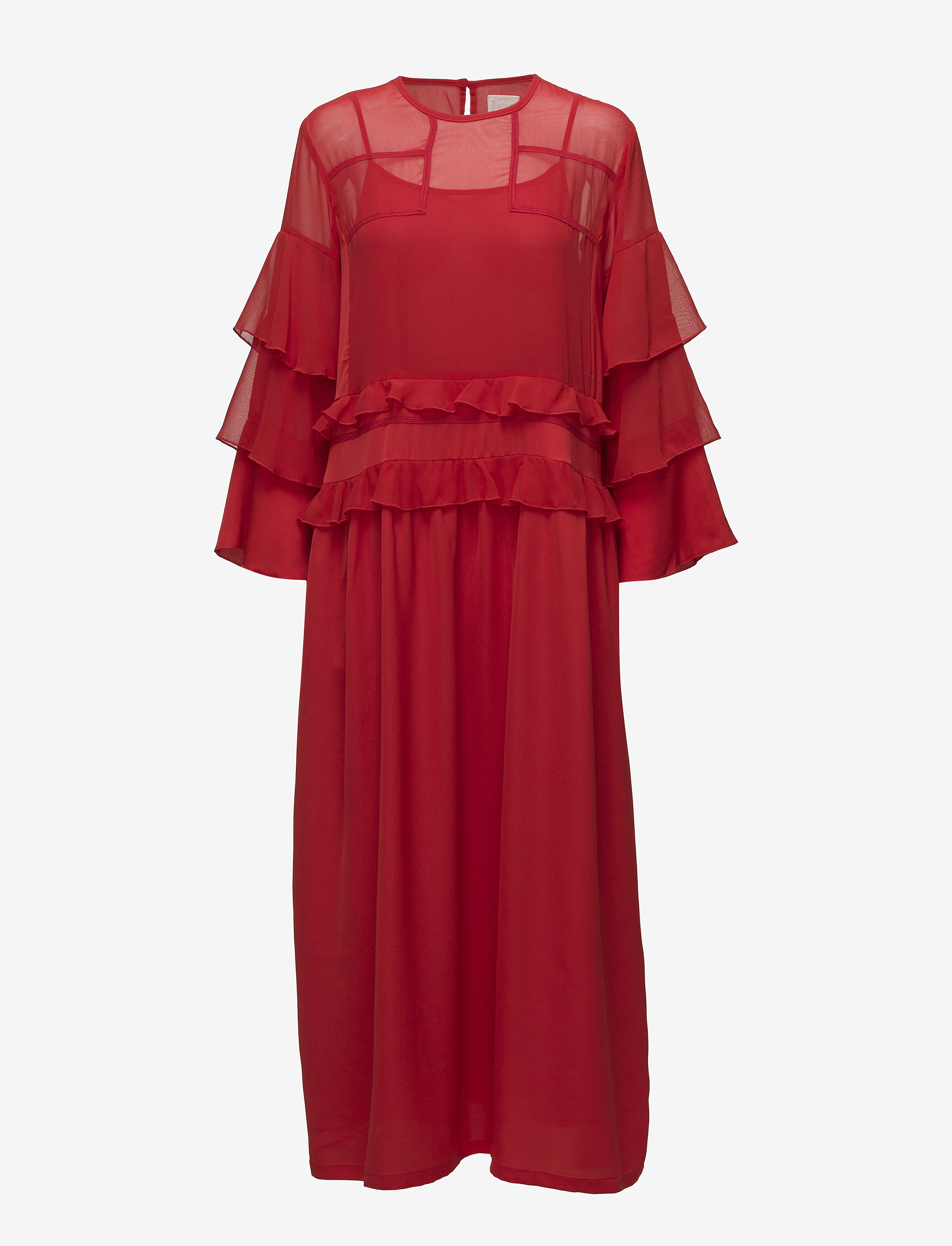 Line of Oslo - Agnes long - red - 0