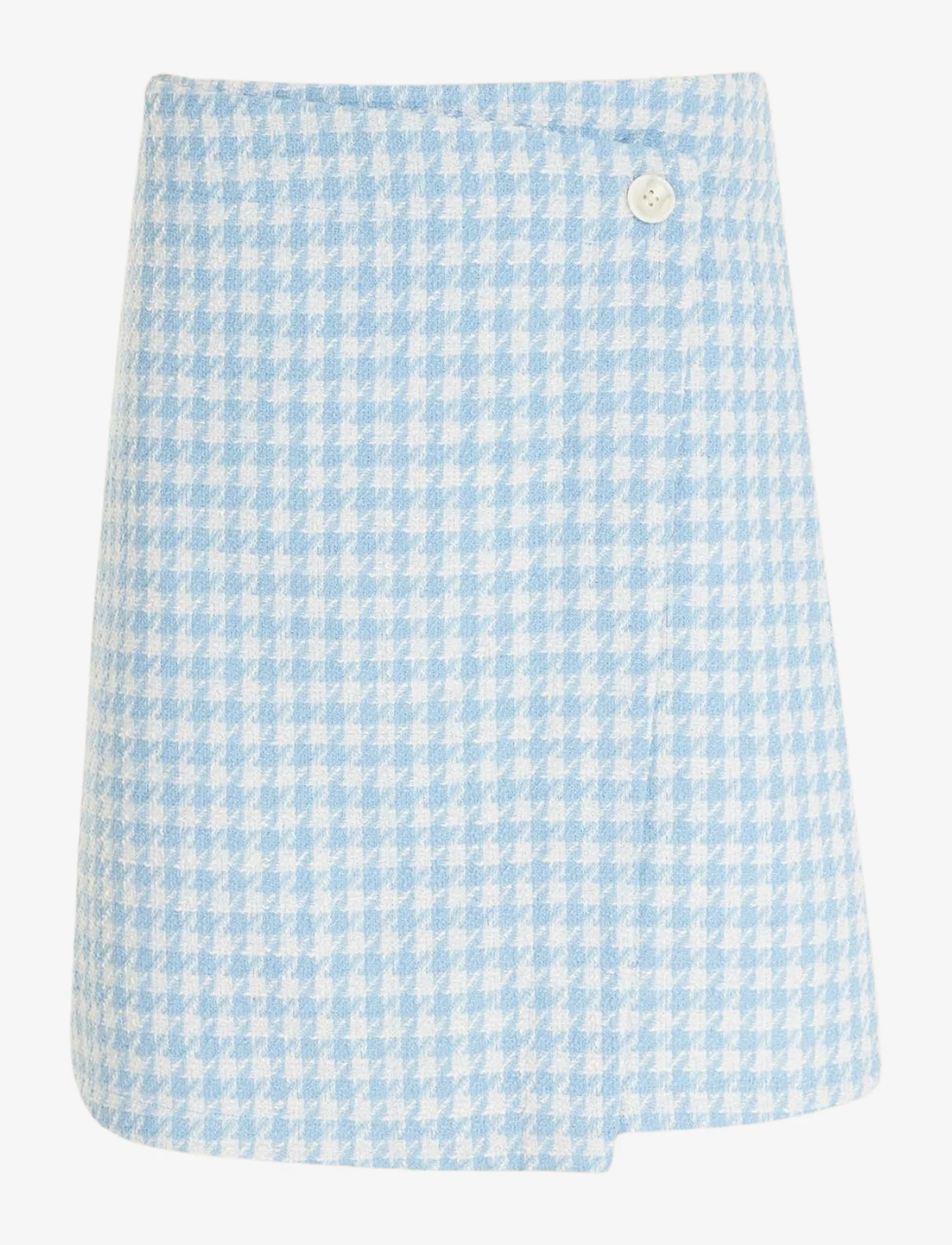 Line of Oslo - Belle check - party wear at outlet prices - blue - 0