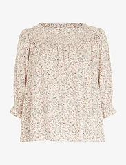 Line of Oslo - Cute viscose print - blouses met lange mouwen - pink - 0