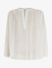 Line of Oslo - Music - blouses met lange mouwen - white - 0