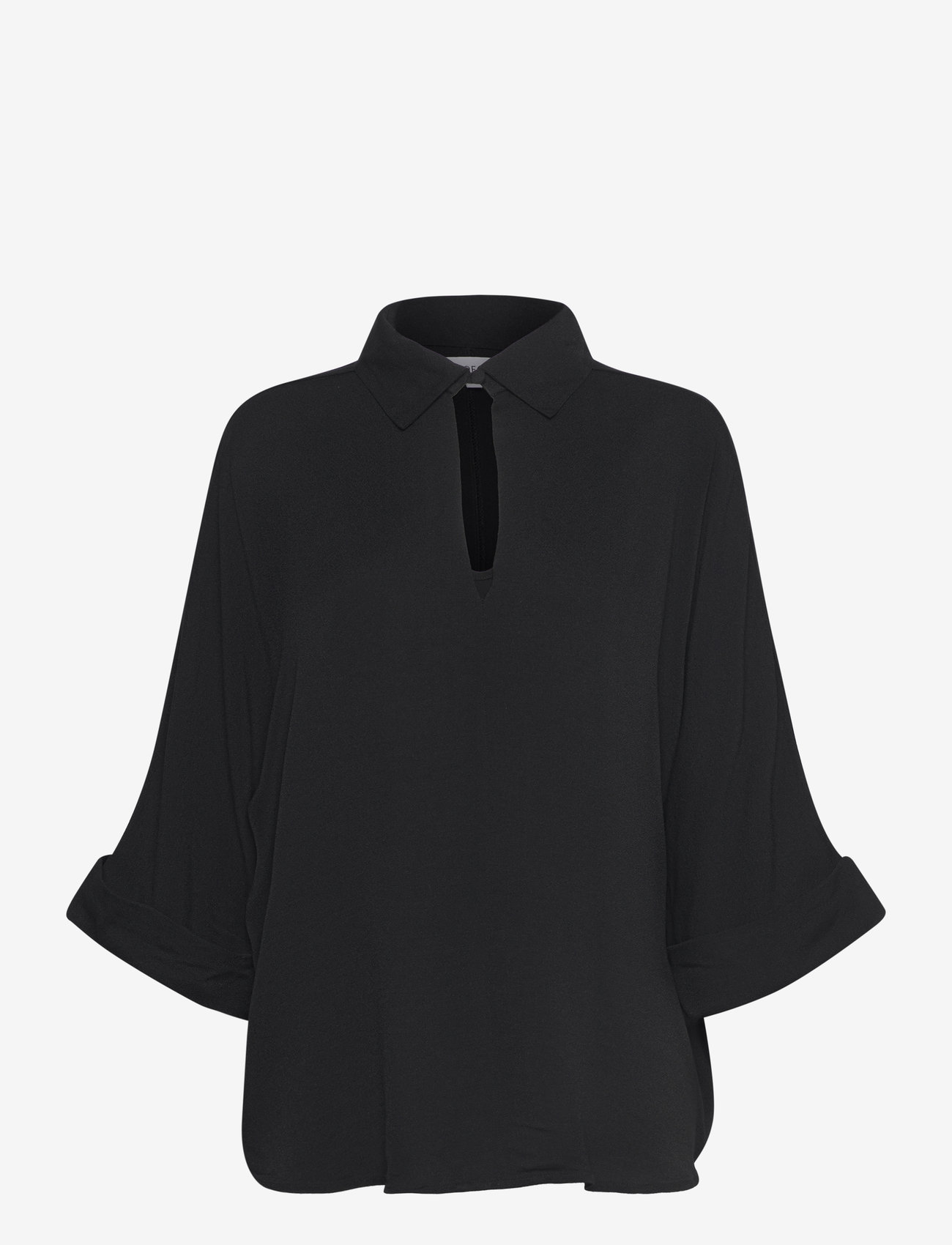 Line of Oslo - Classy - langärmlige hemden - black - 0