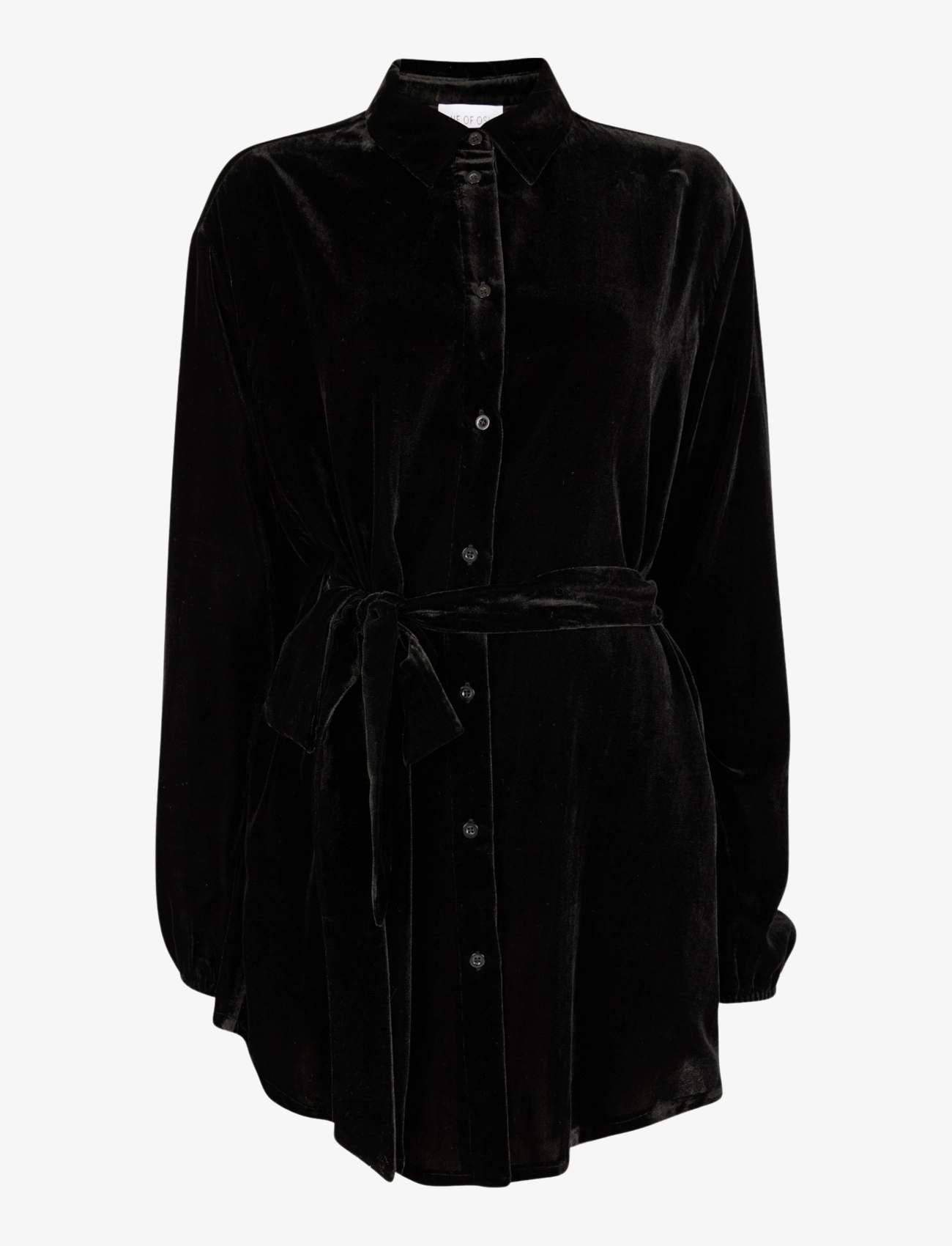 LINE OF OSLO Story Samt Schwarz - XS - Damen