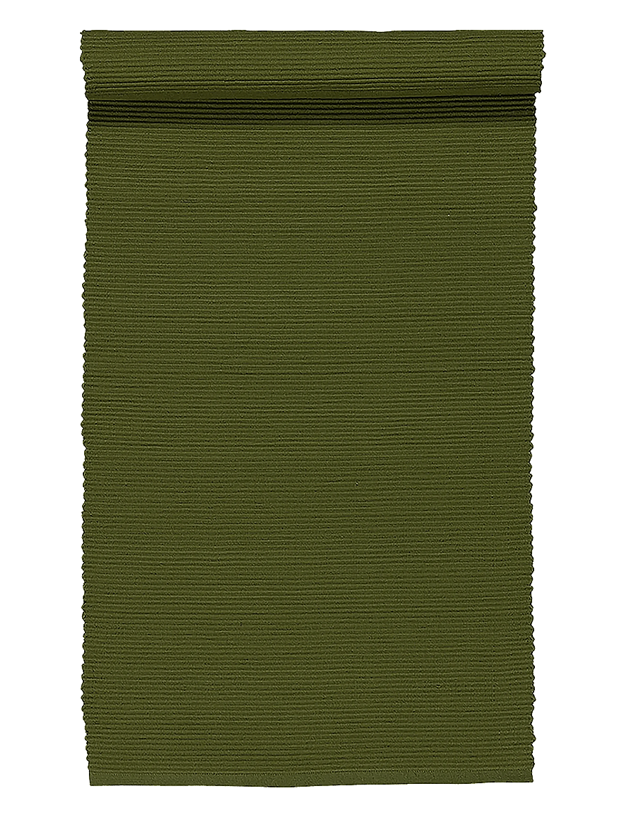 LINUM - UNI Runner 45x150 cm - tischdecken & tischläufer - dark olive green - 1