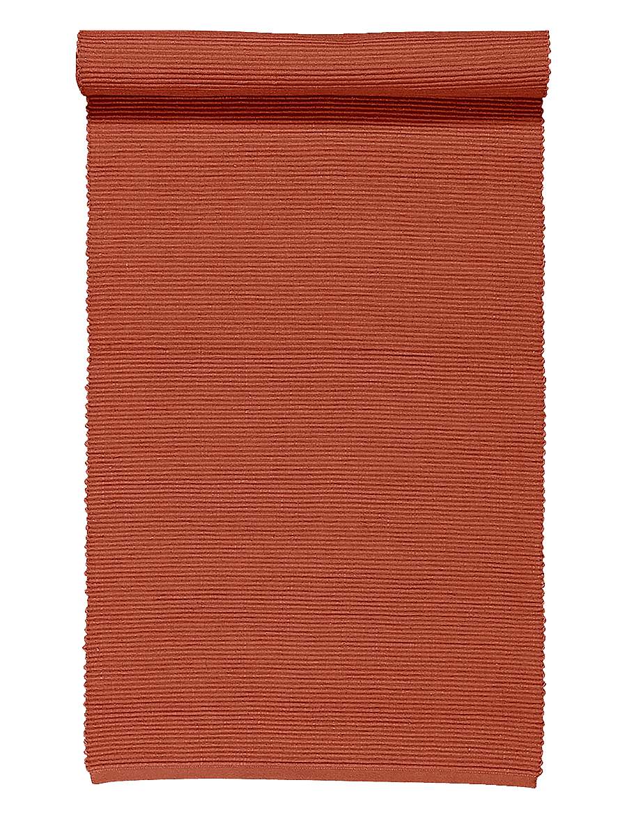 LINUM - UNI Runner 45x150 cm - tischdecken & tischläufer - rusty orange - 1