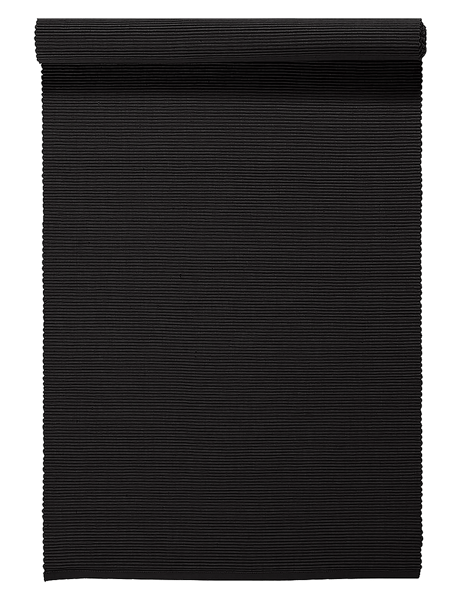 LINUM - UNI Runner 45x150 cm - tischdecken & tischläufer - black - 1