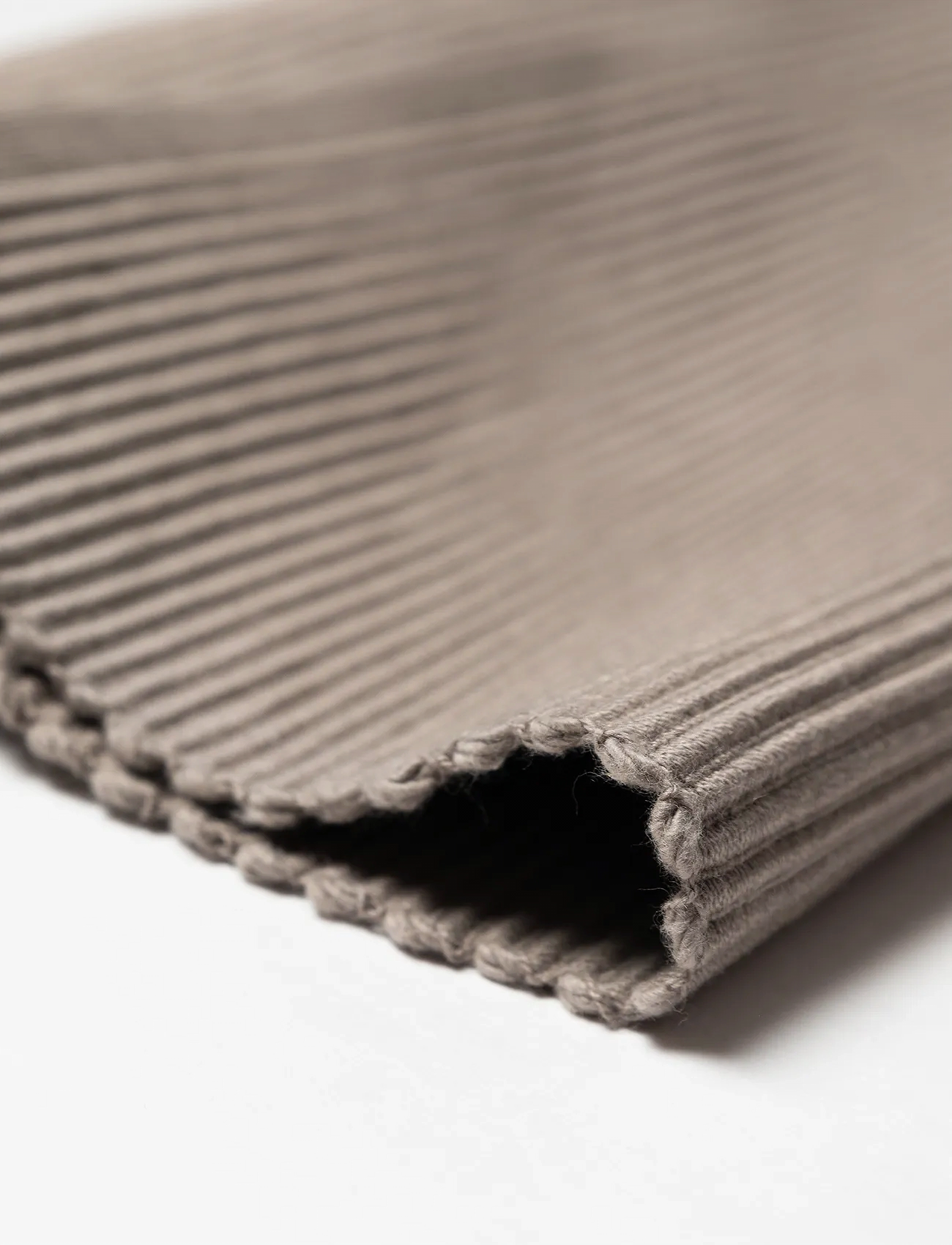 LINUM Uni Place Mat Rib 4-Pack, One Size, Beige, Køkkentekstiler > Dækkeservietter, Unisex