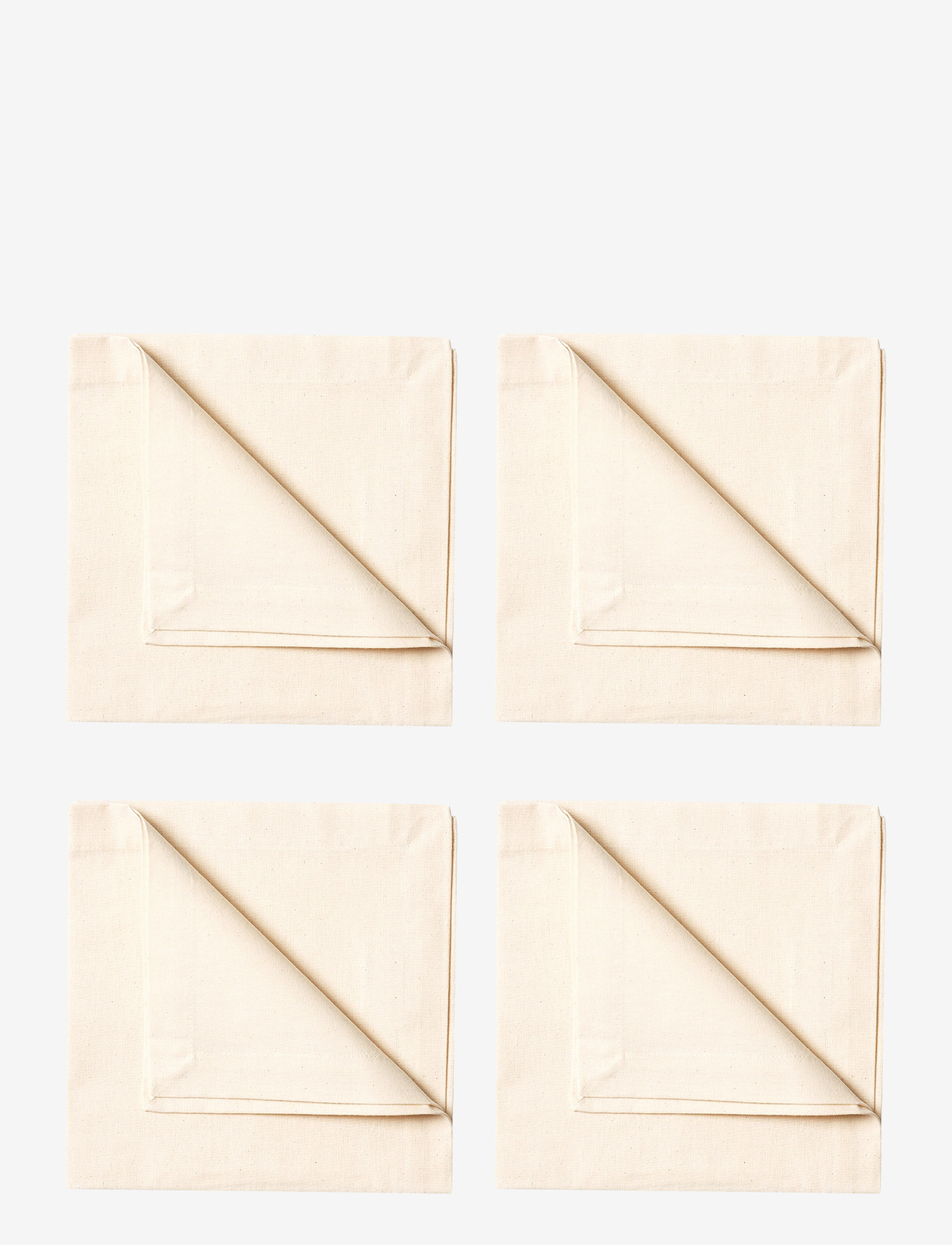 LINUM - ROBERT Napkin - tygservetter - cotton beige - 0