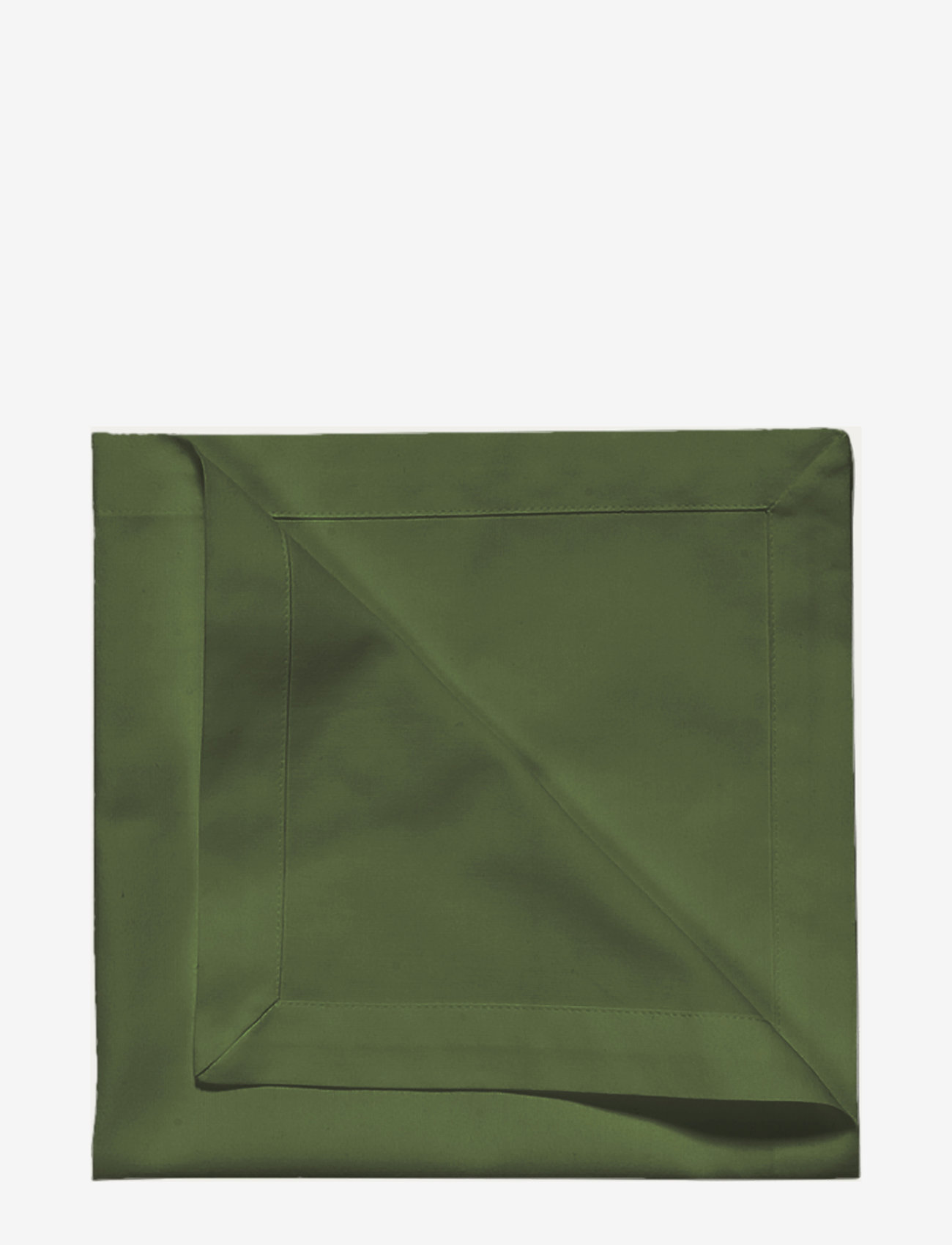 LINUM - ROBERT NAPKIN 4-PACK - linen- & cotton napkins - dark olive green - 0