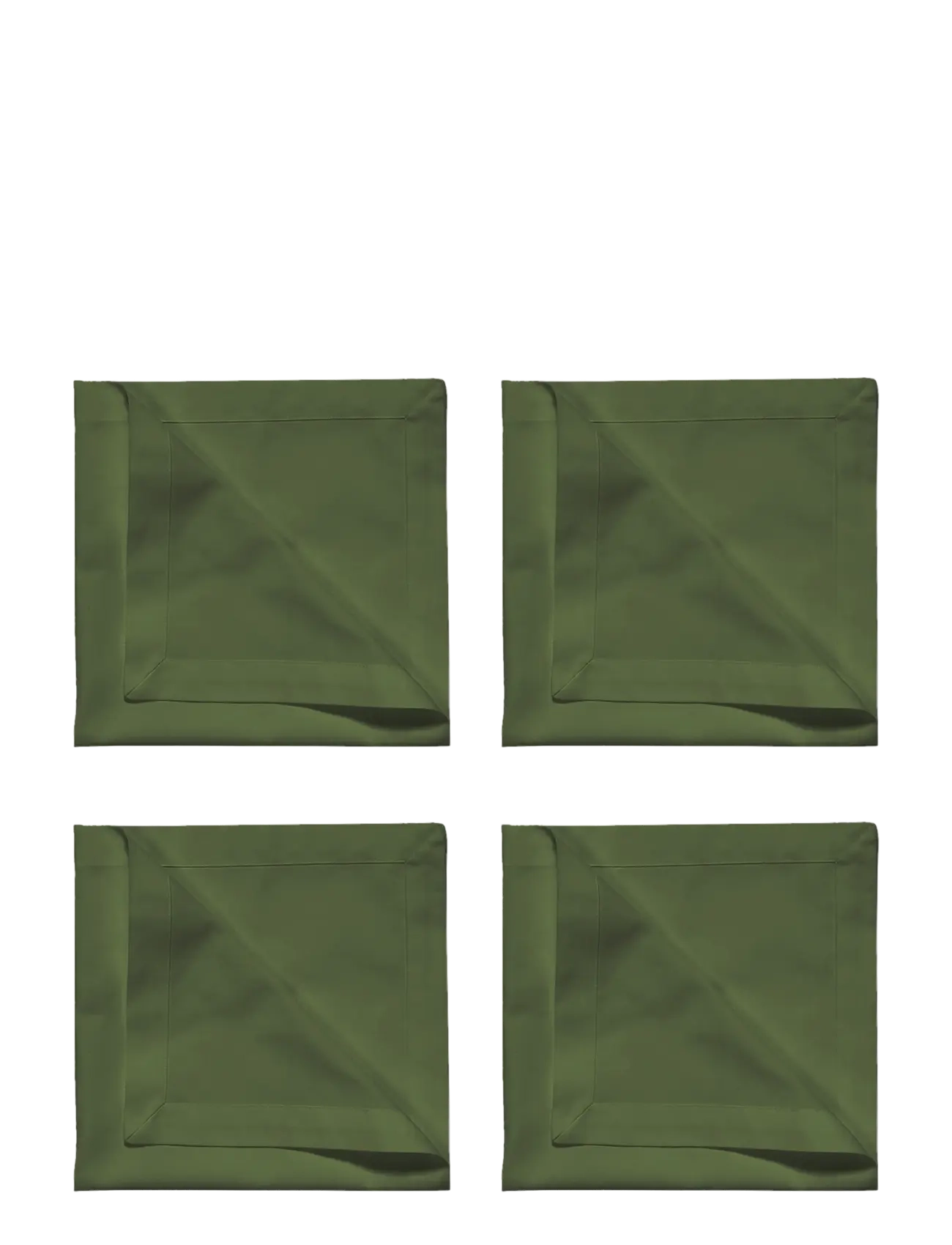 LINUM ROBERT Napkin - Tekstiilid - DARK OLIVE GREEN / green