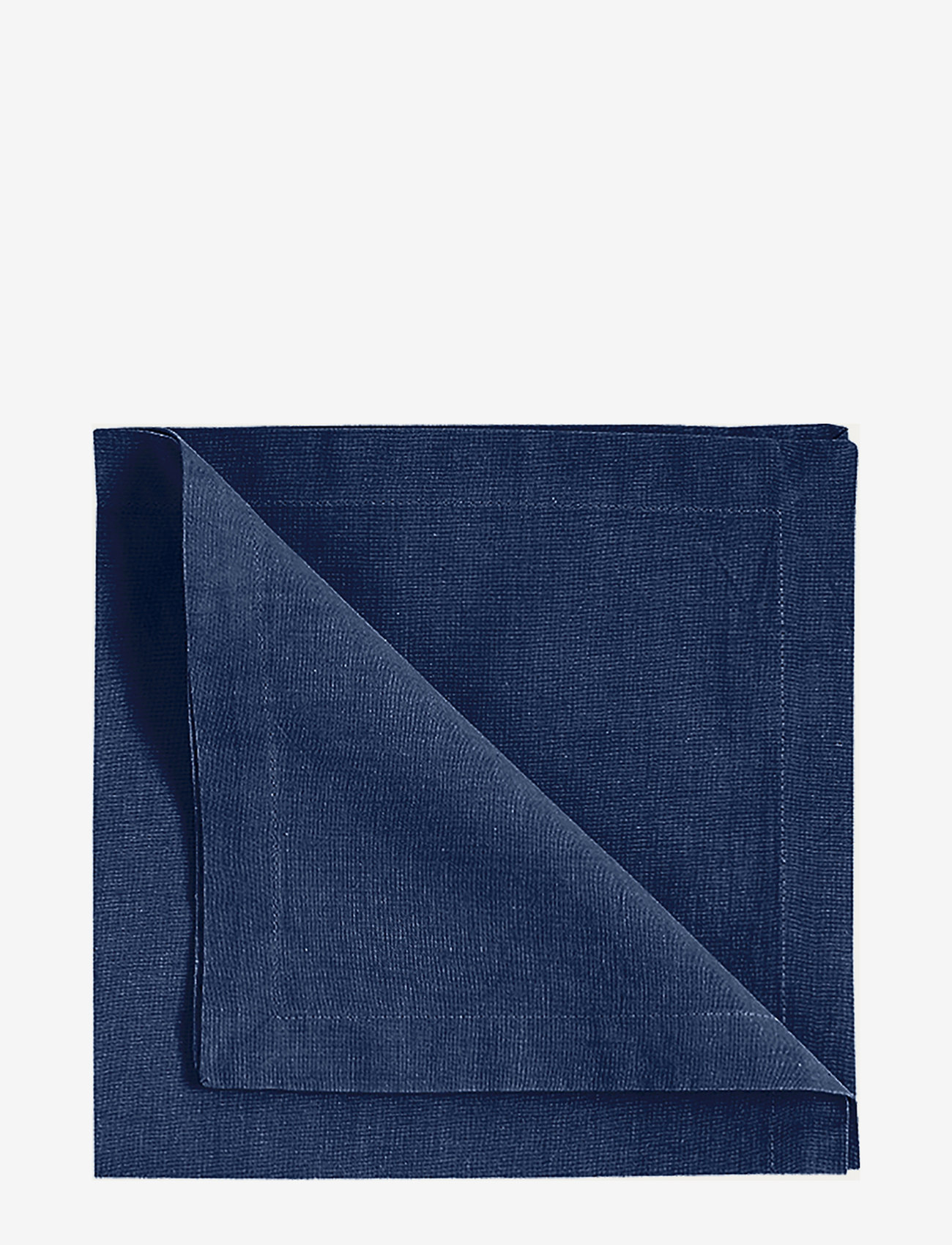 LINUM - ROBERT NAPKIN 4-PACK - linen- & cotton napkins - indigo blue - 0