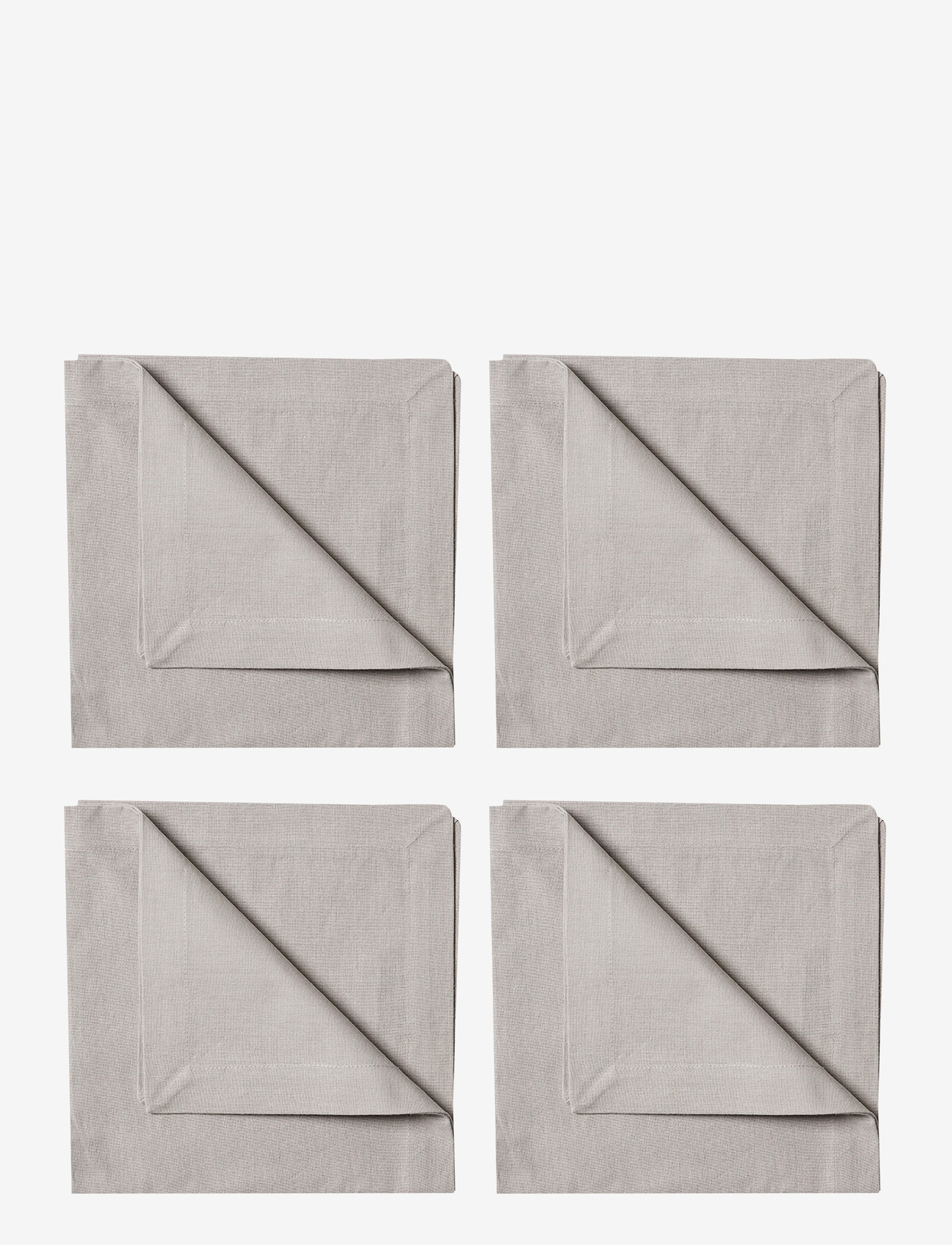 LINUM - ROBERT Napkin - tygservetter - light grey - 0
