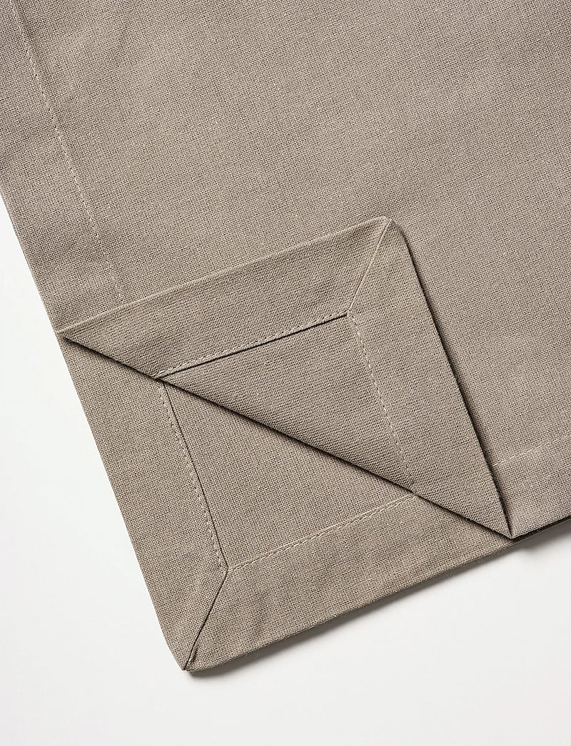 LINUM - ROBERT Napkin - stofservietter - mole brown - 3