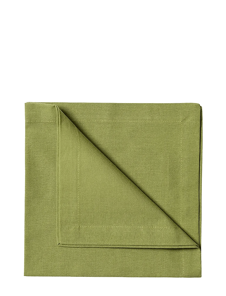 LINUM - ROBERT Napkin - stoffservietten - moss green - 0
