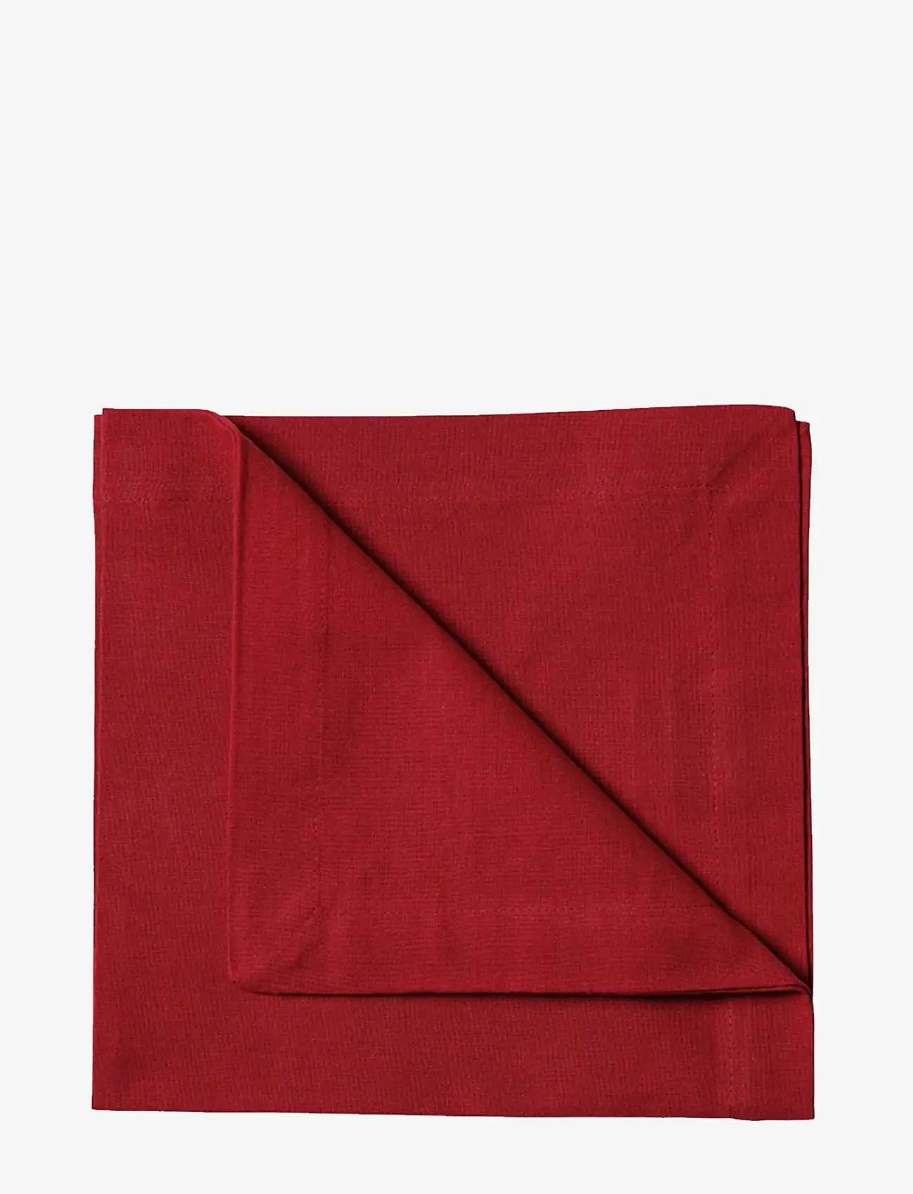 LINUM - ROBERT Napkin - stofservietter - red - 0