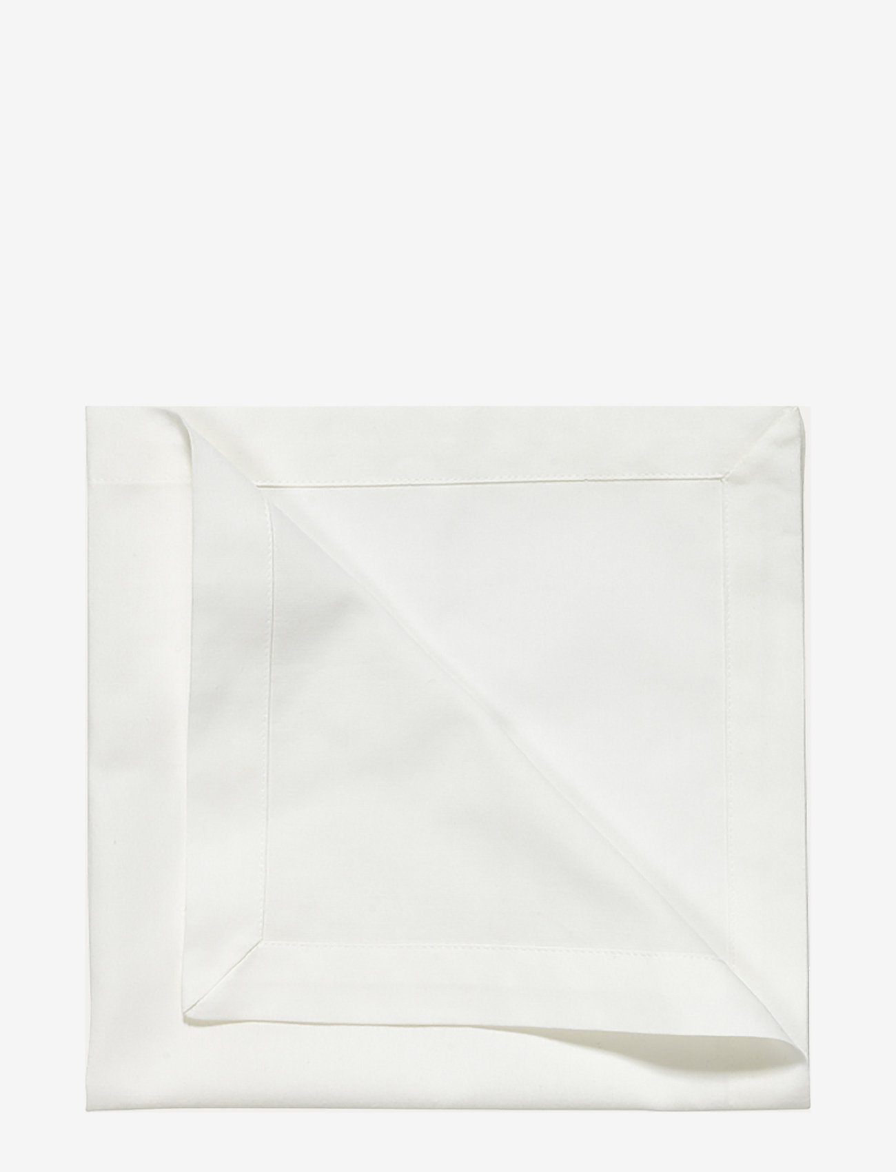 LINUM - ROBERT NAPKIN 4-PACK - linen- & cotton napkins - white - 0