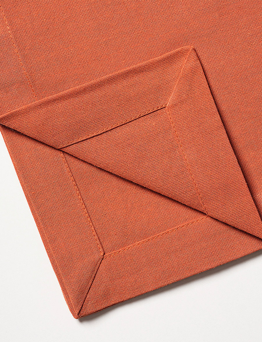 LINUM - ROBERT NAPKIN 4-PACK - stoffservietten - rusty orange - 1