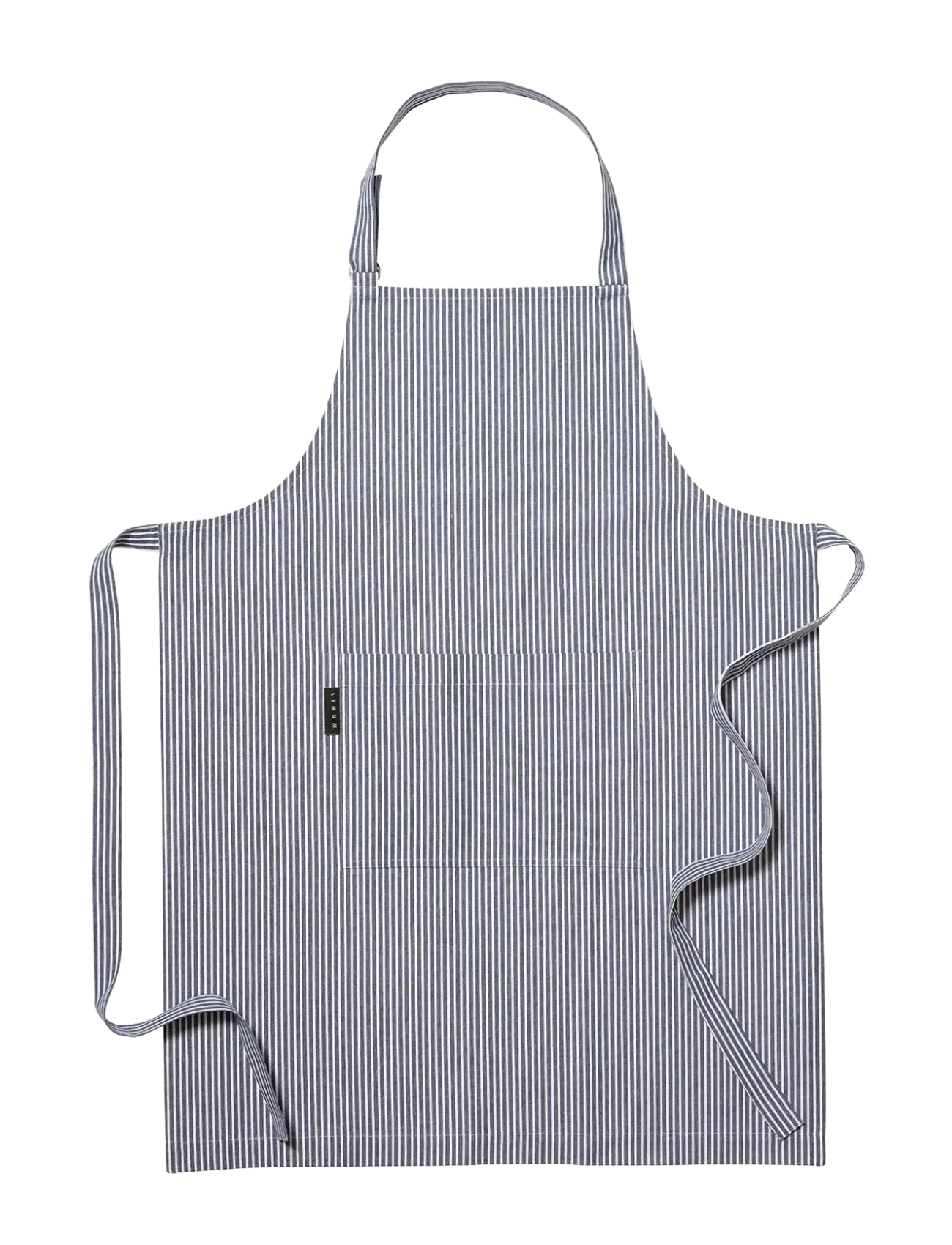 LINUM EMMA Apron - Linum - INDIGO BLUE / multi