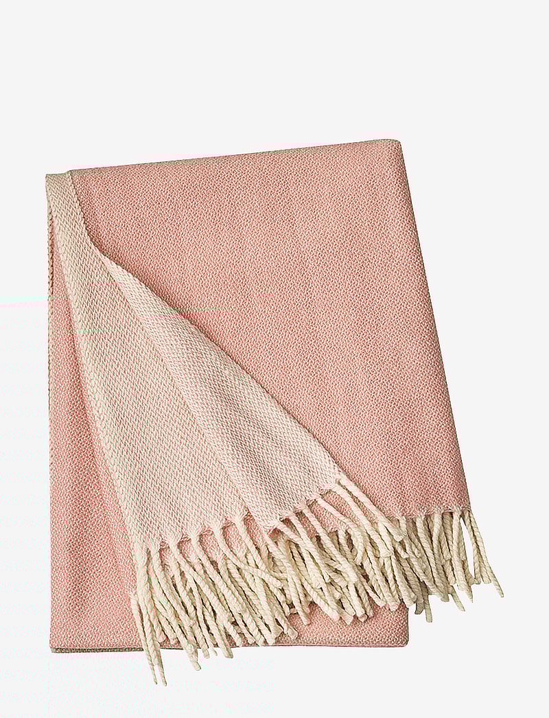 LINUM - BOGART THROW - decken - misty grey pink - 0