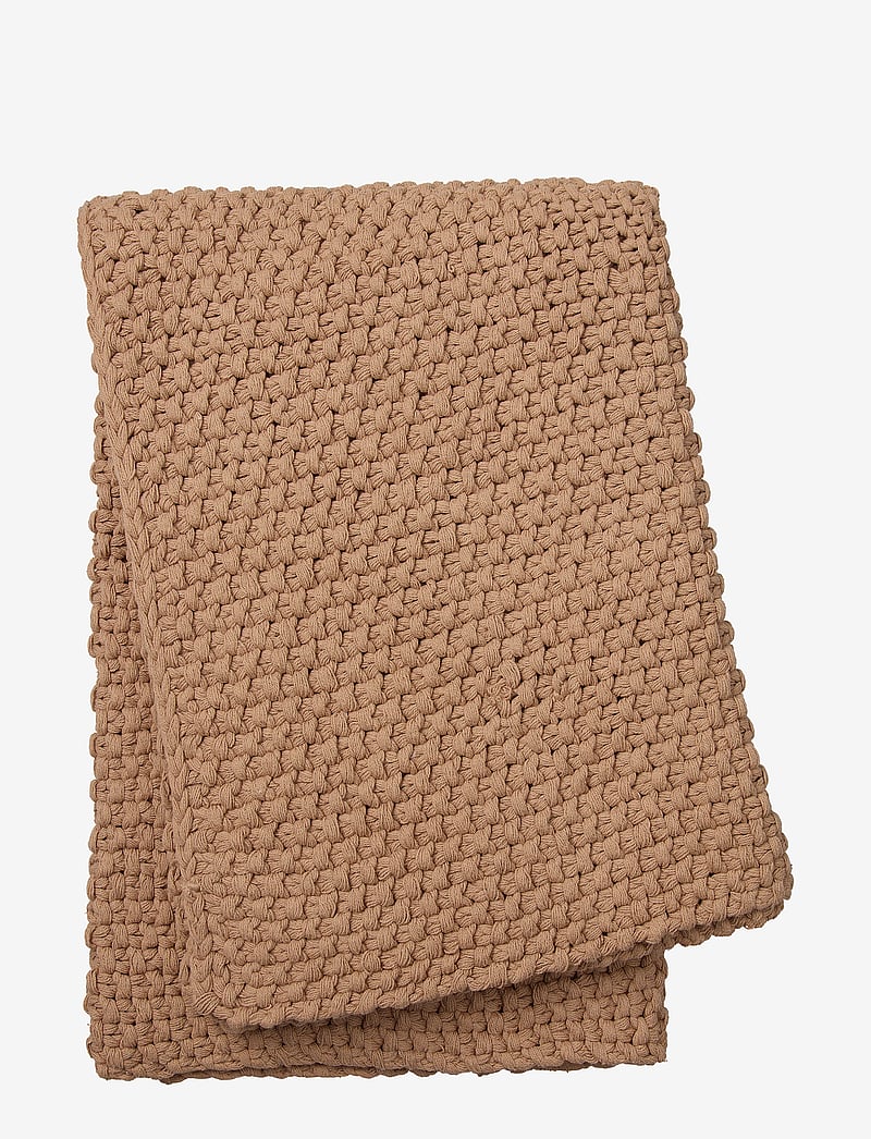 LINUM - DROTTNINGHOLM THROW - tekid ja katted - camel brown - 0