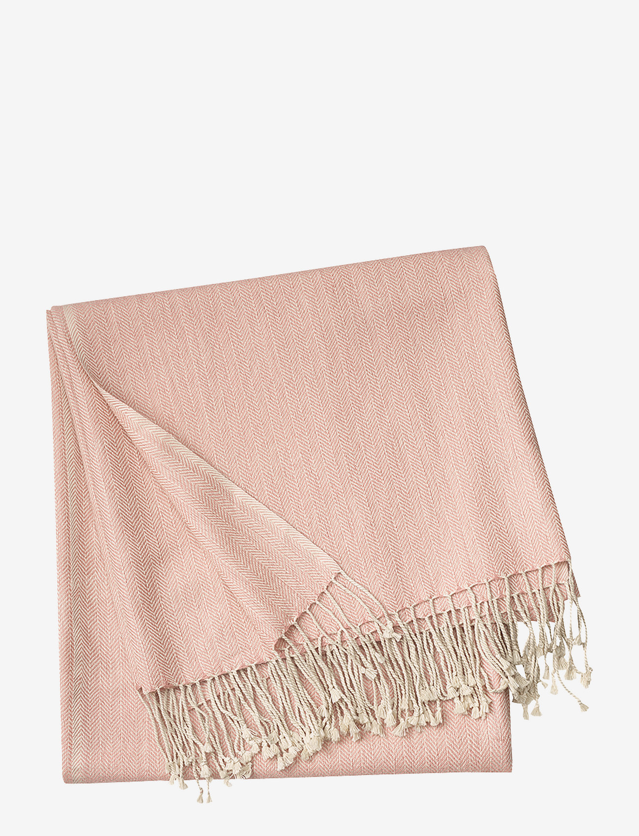 LINUM - VERTIGO THROW - blankets & throws - misty grey pink - 0