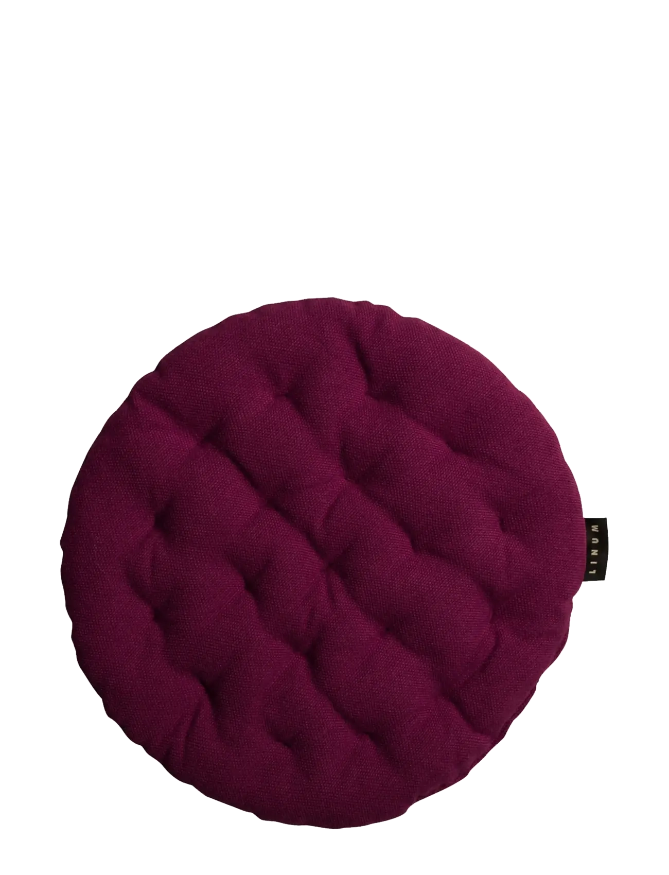LINUM Pepper Seat Cushion, Ø 37 cm, Textiles, Burgunderrot - Pads, Homeware
