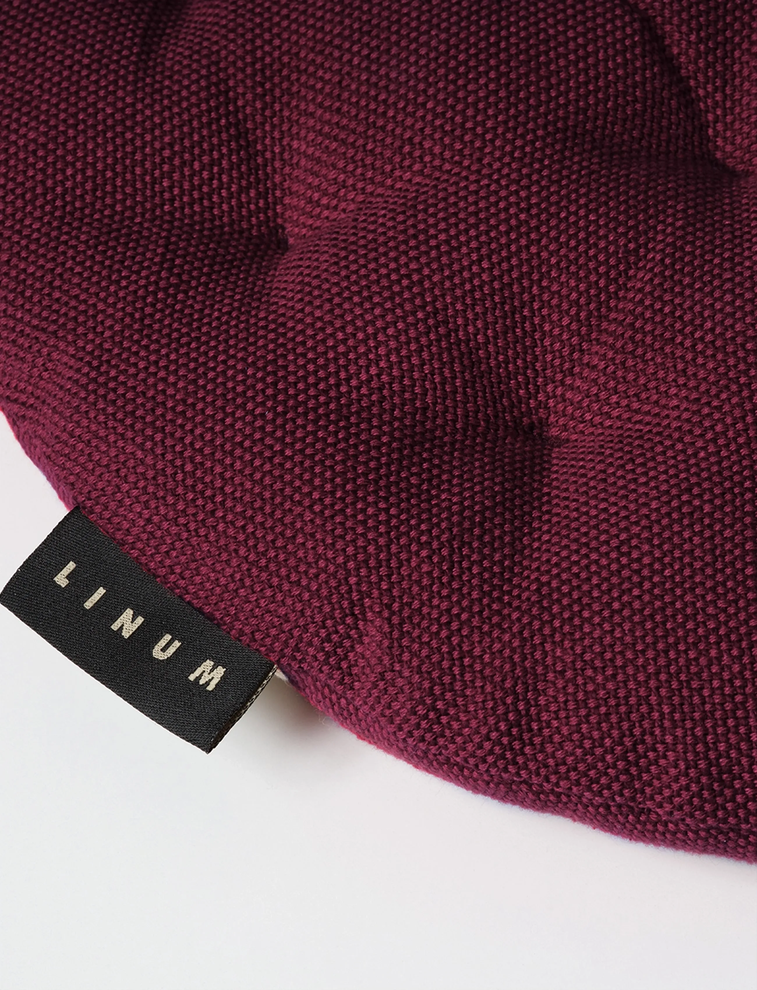 LINUM - PEPPER Seat cushion - stolsdynor - burgundy red - 1
