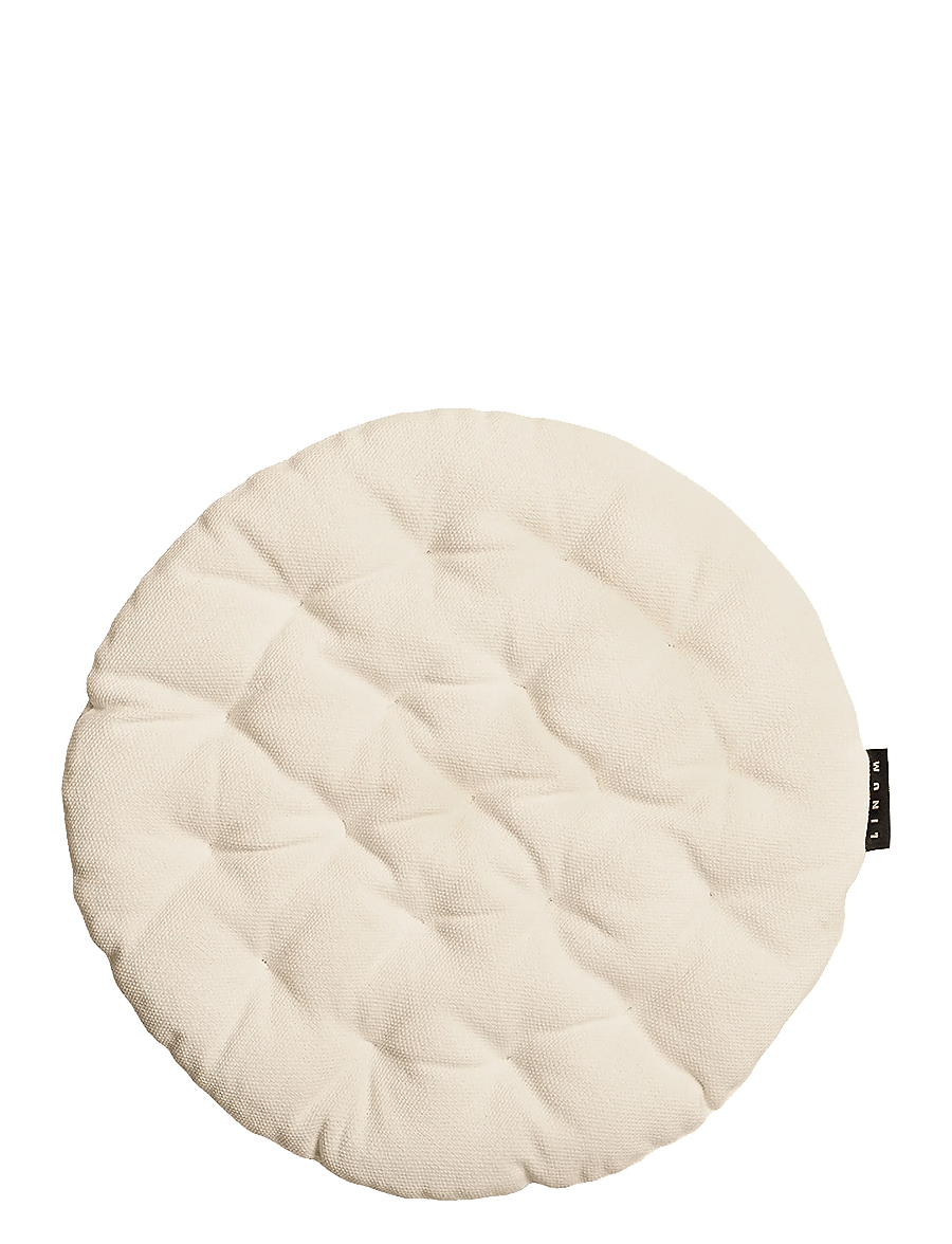 LINUM - PEPPER Seat cushion - stuhlkissen - creamy beige - 1