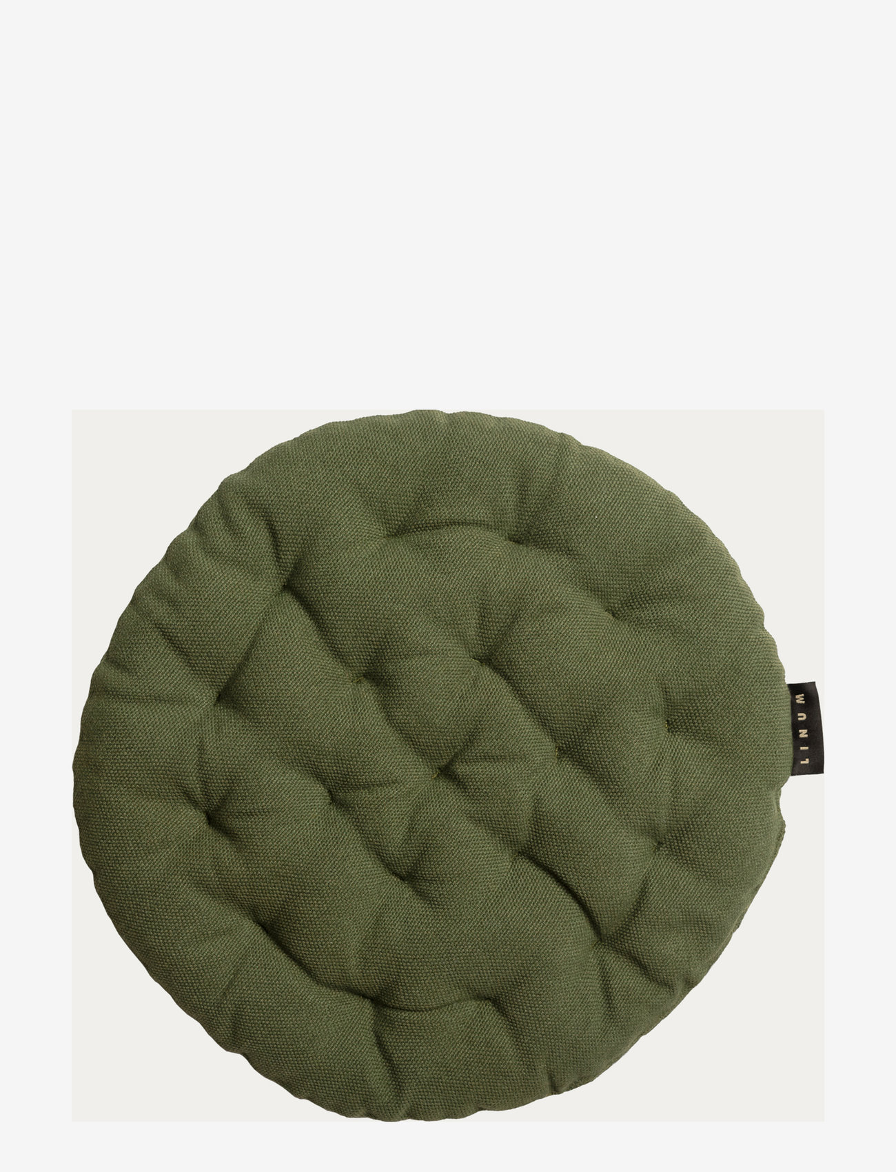 LINUM - PEPPER SEAT CUSHION - laveste priser - dark olive green - 0