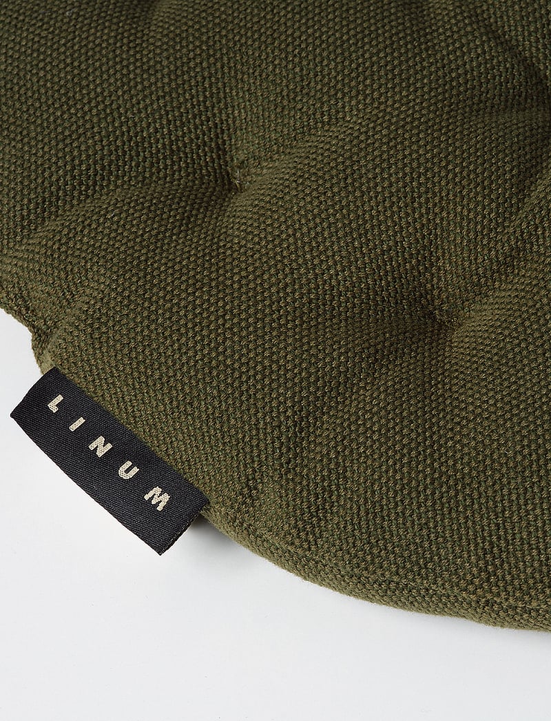 LINUM - PEPPER SEAT CUSHION - stolsdynor - dark olive green - 1